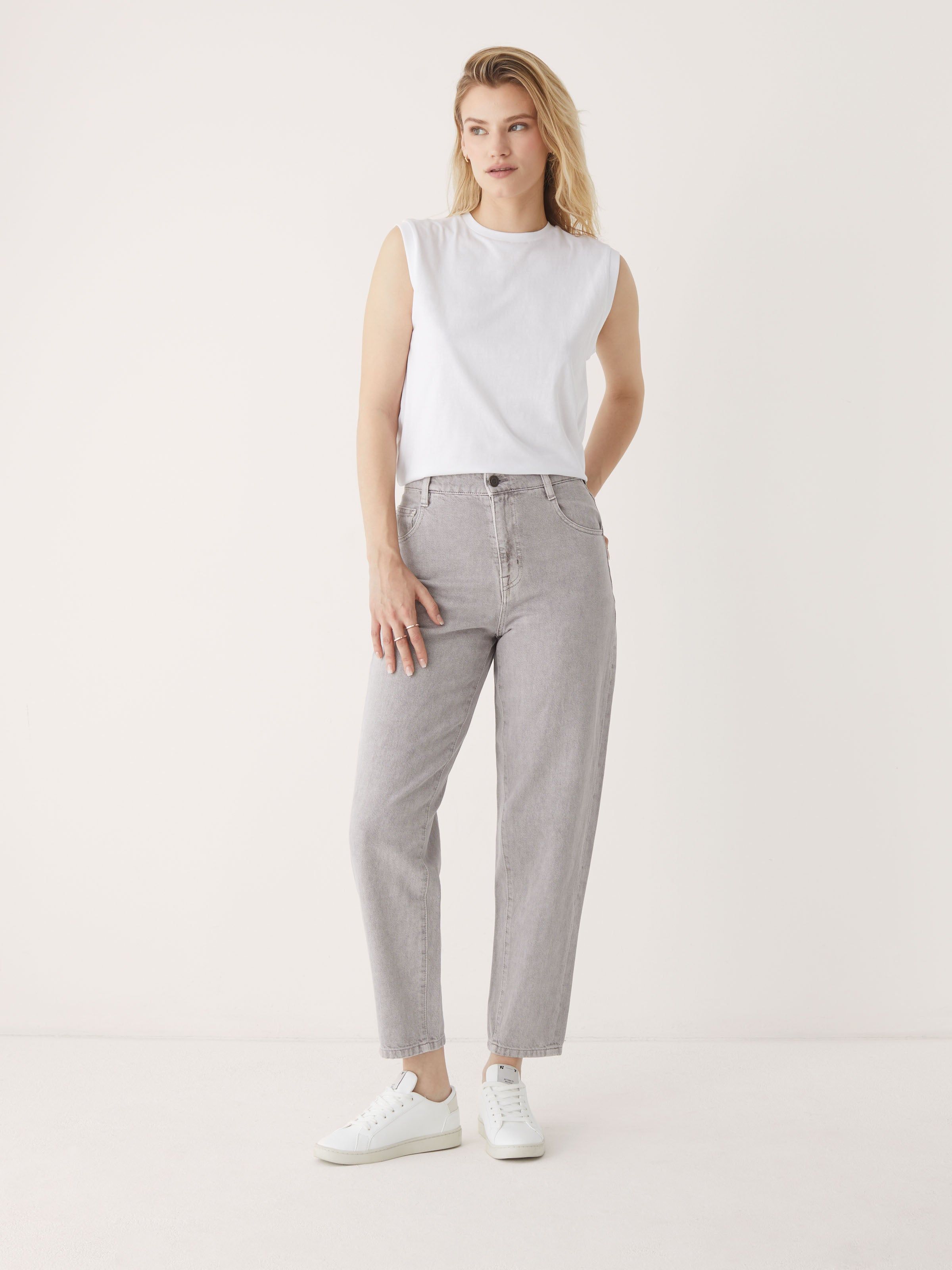 The Essential Tank Top in Bright White sold by Frank & Oak product image thumbnail 2