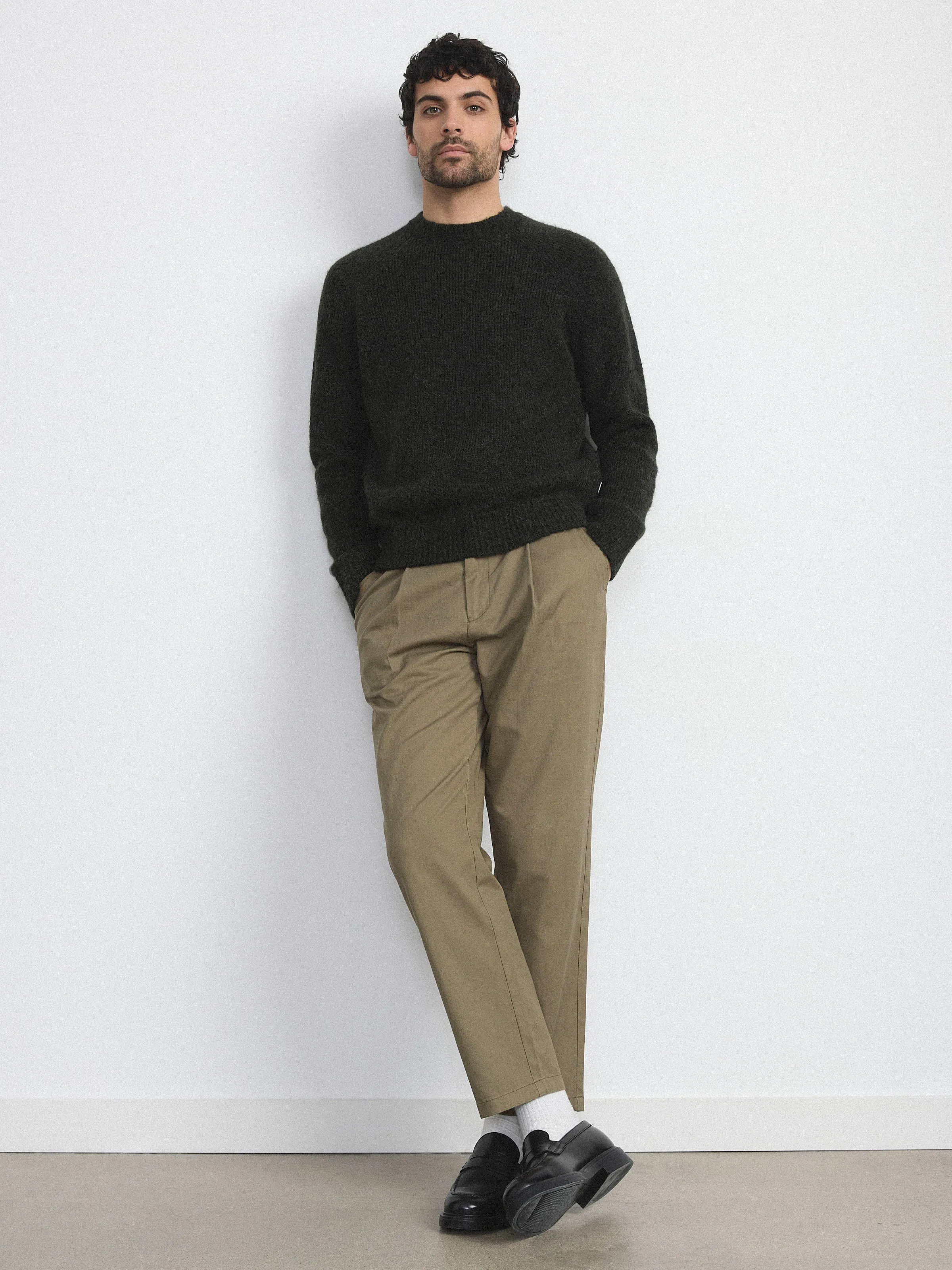 The Fuzzy Sweater in Rosin sold by Frank & Oak product image thumbnail 2