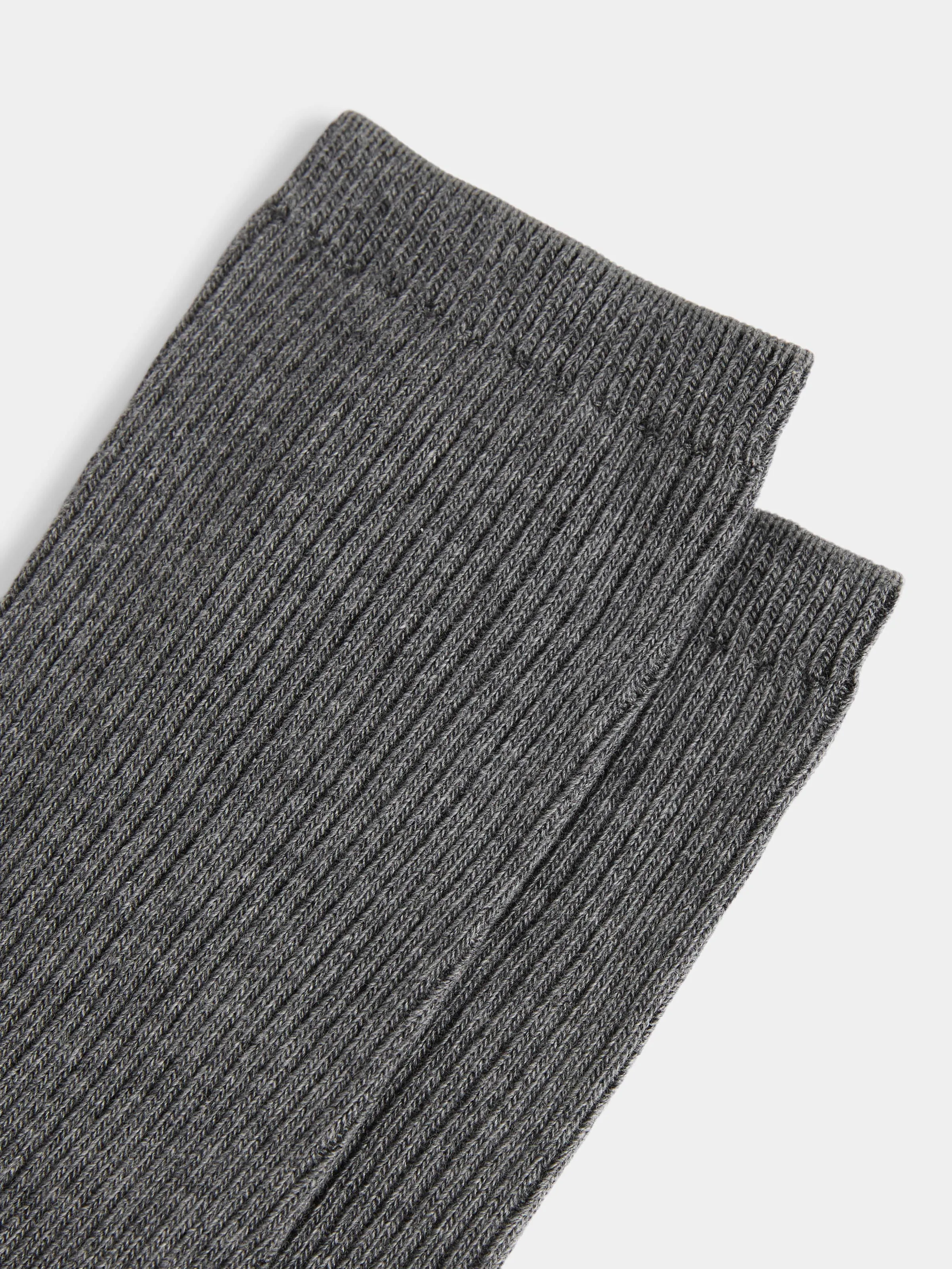 The Ribbed Socks in Grey sold by Frank & Oak product image thumbnail 2