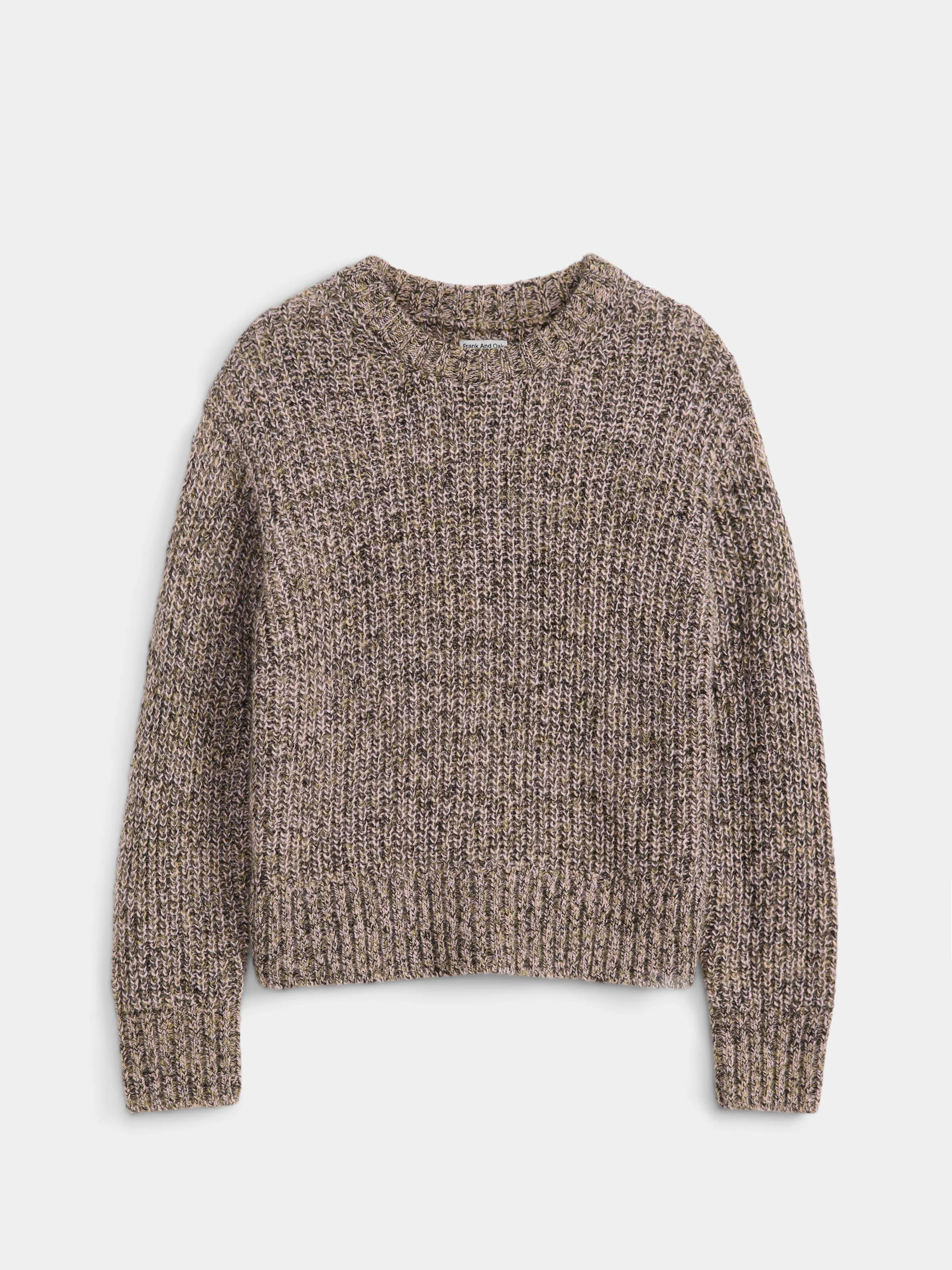 The Multicolour Fuzzy Sweater in Grey Morn sold by Frank & Oak product image thumbnail 5