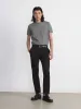 The Short Sleeve Ribbed T-Shirt in Slate sold by Frank & Oak