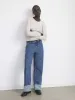 The Ribbed Long Sleeve Top in Grey sold by Frank & Oak