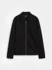The Flex Point Collar Jacket in Black sold by Frank & Oak