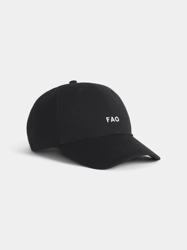 The Dad Cap in Black sold by Frank & Oak