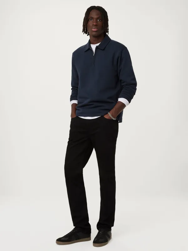 The Adam Slim Jean in Black made by Frank & Oak