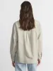 The Relaxed Linen Shirt in Light Greige sold by Frank & Oak