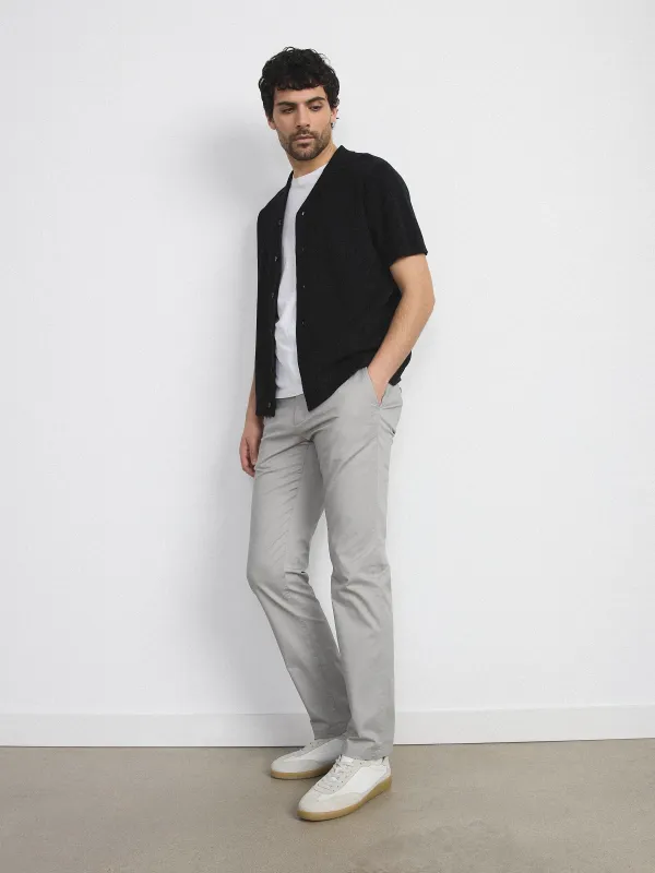 The Brunswick Chino Pant in Flint Grey sold by Frank & Oak