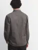 The Light Corduroy Shirt in Charcoal Grey sold by Frank & Oak