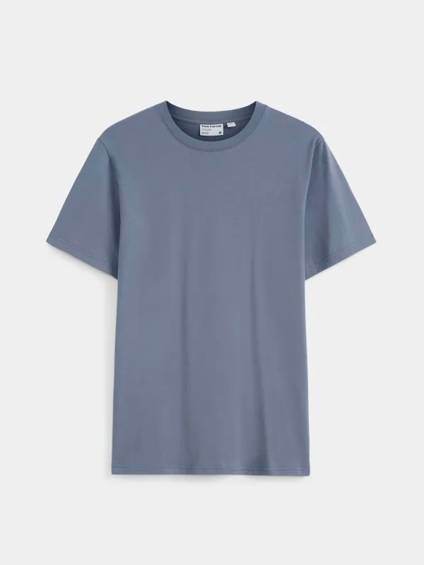 The Essential Slim T-Shirt in Storm Blue made by Frank & Oak