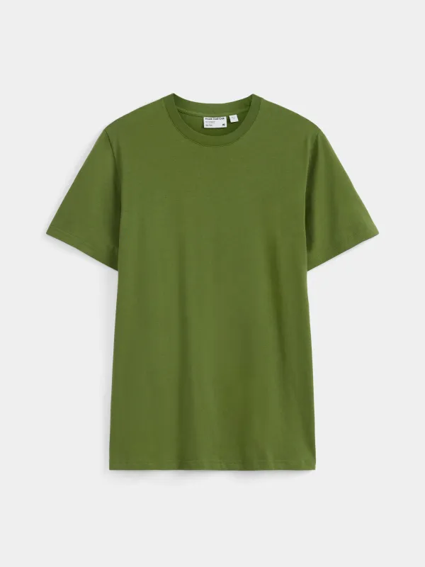 The Essential Slim T-Shirt in Green sold by Frank & Oak