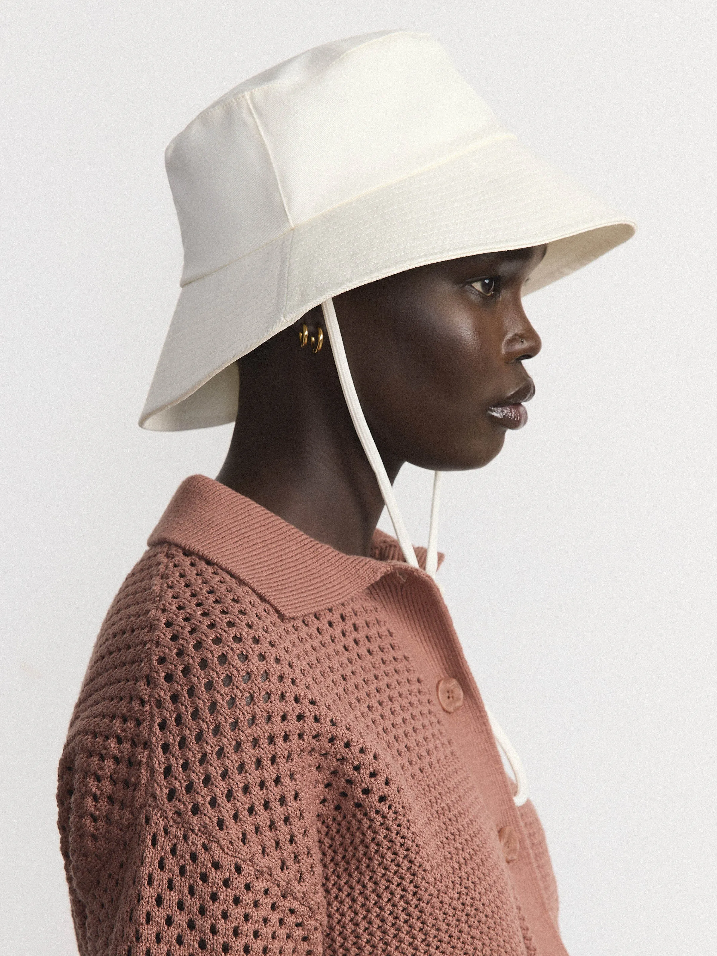The Sun Hat in Natural White sold by Frank & Oak product image thumbnail 2