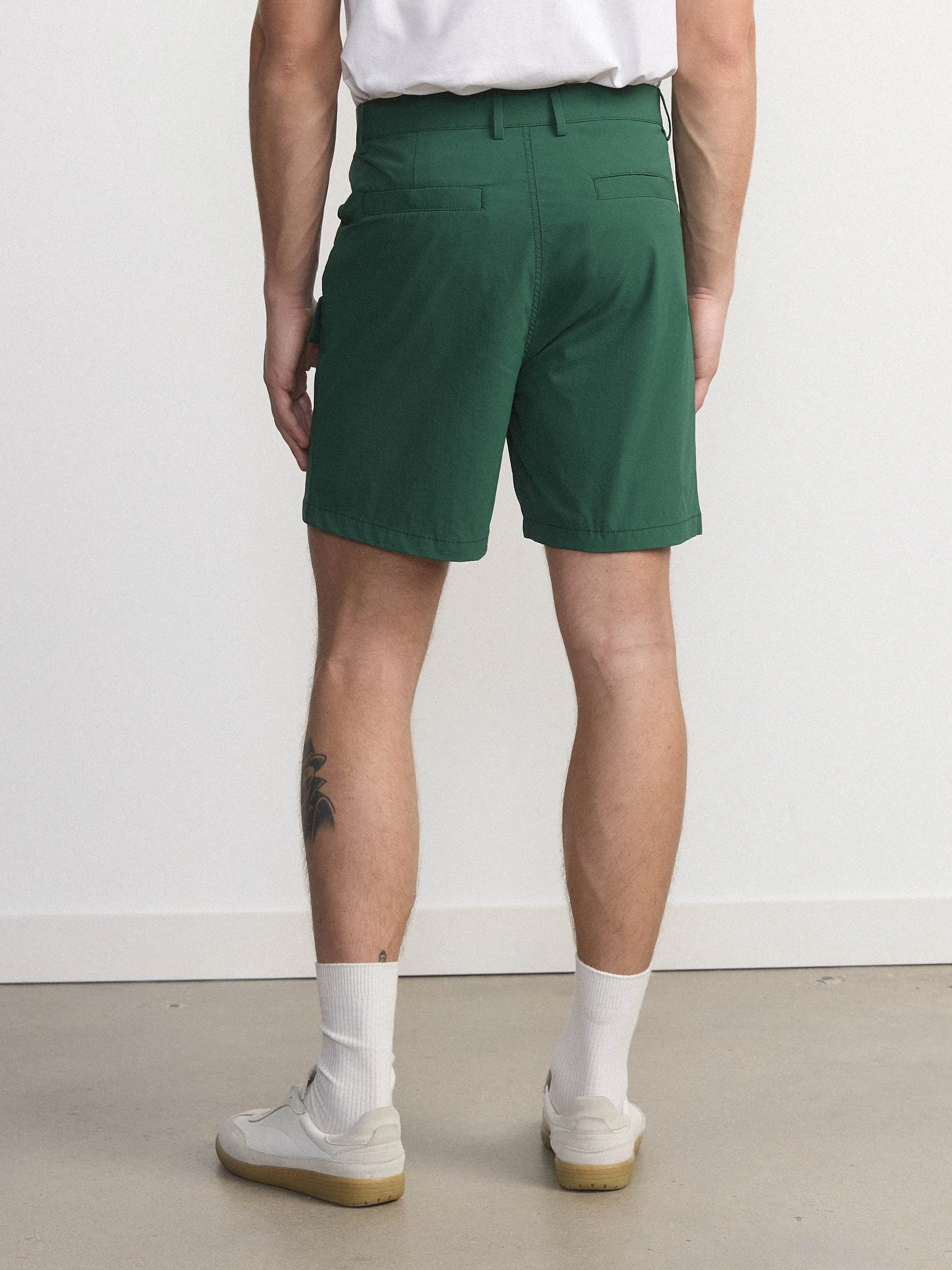 The Ripstop Camp Short in Forest Green sold by Frank & Oak product image thumbnail 3