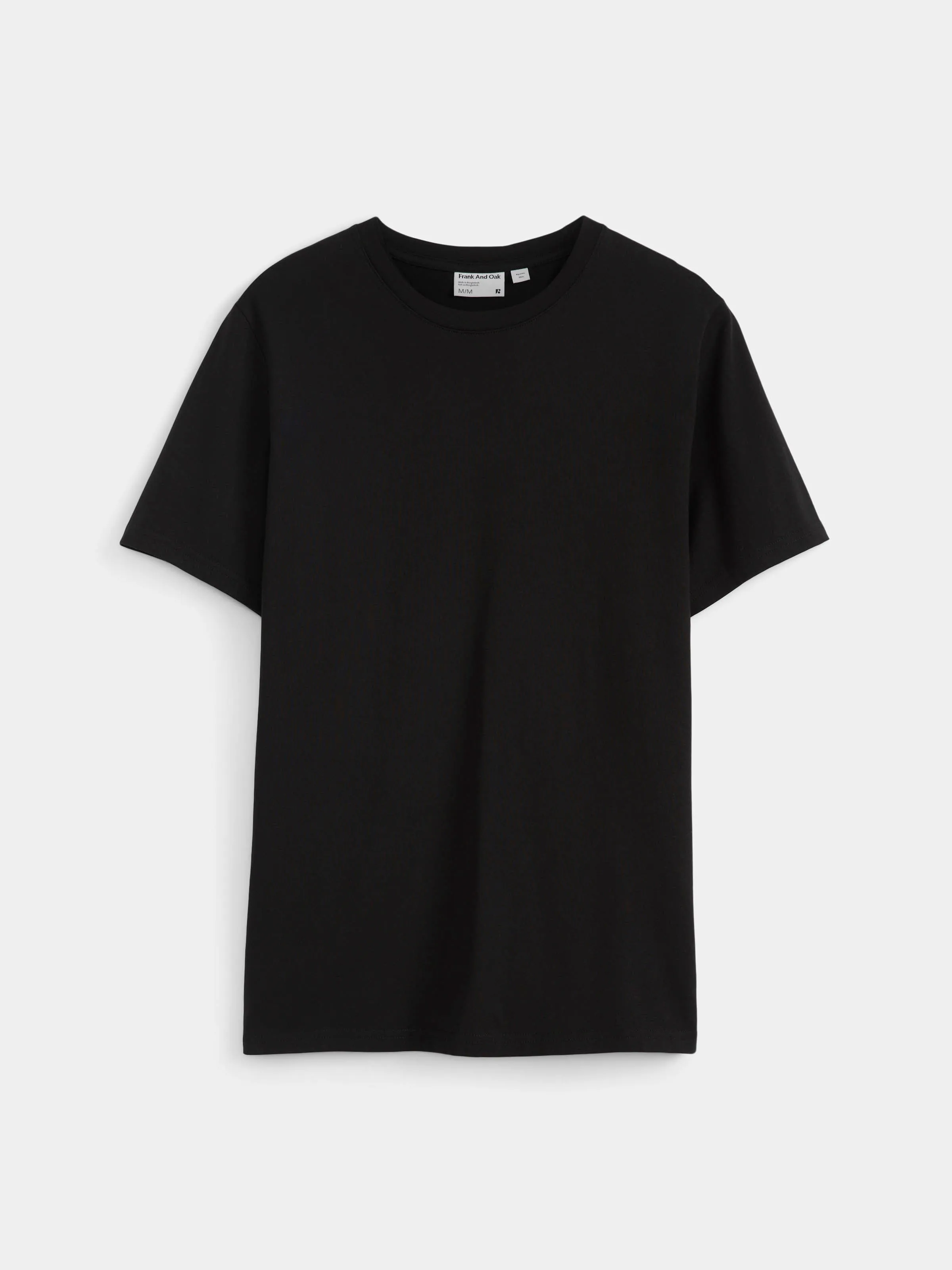 The Essential Slim T-Shirt in Black sold by Frank & Oak product image thumbnail 4