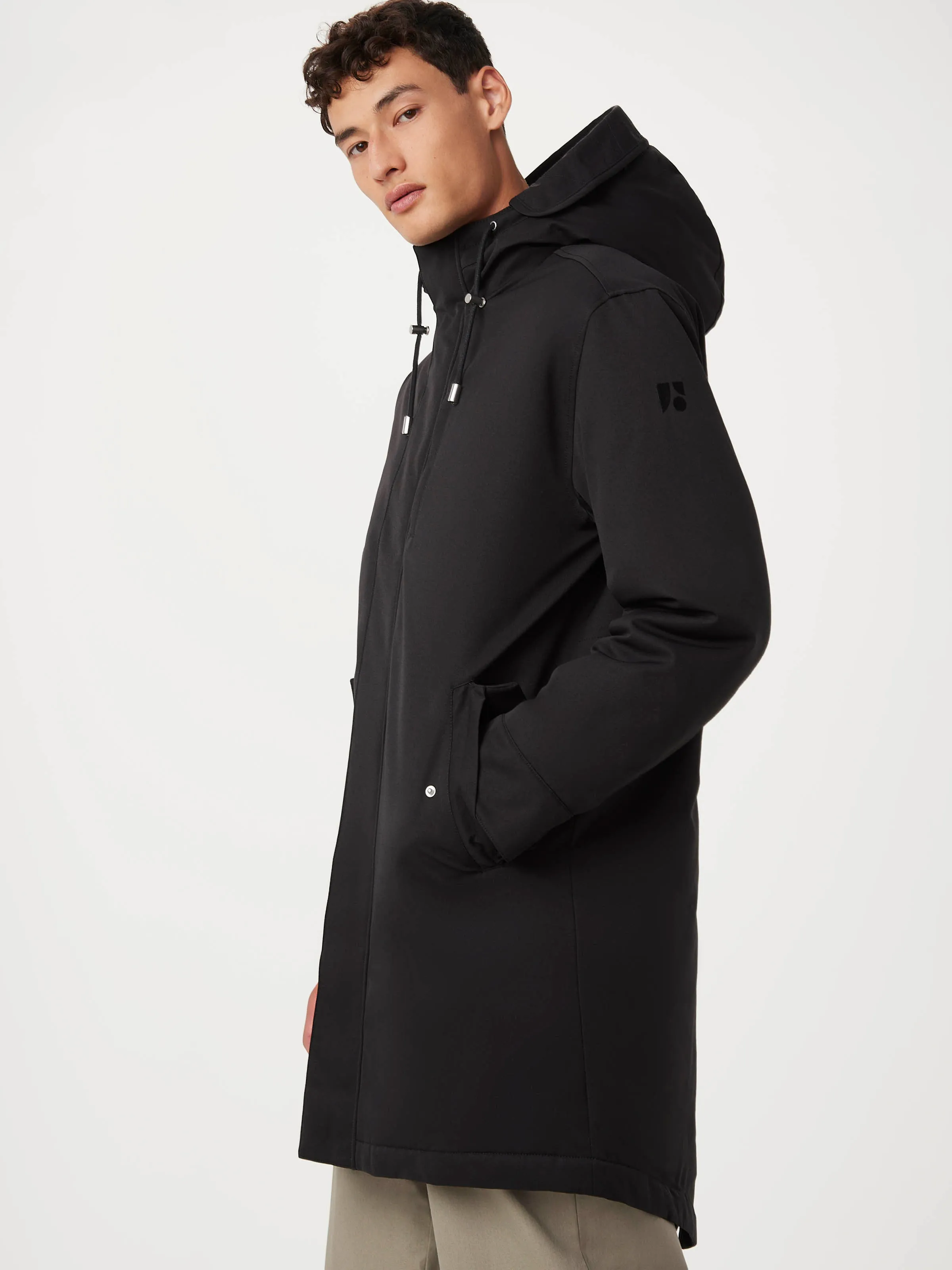 The Alpine Parka in Black sold by Frank & Oak product image thumbnail 2