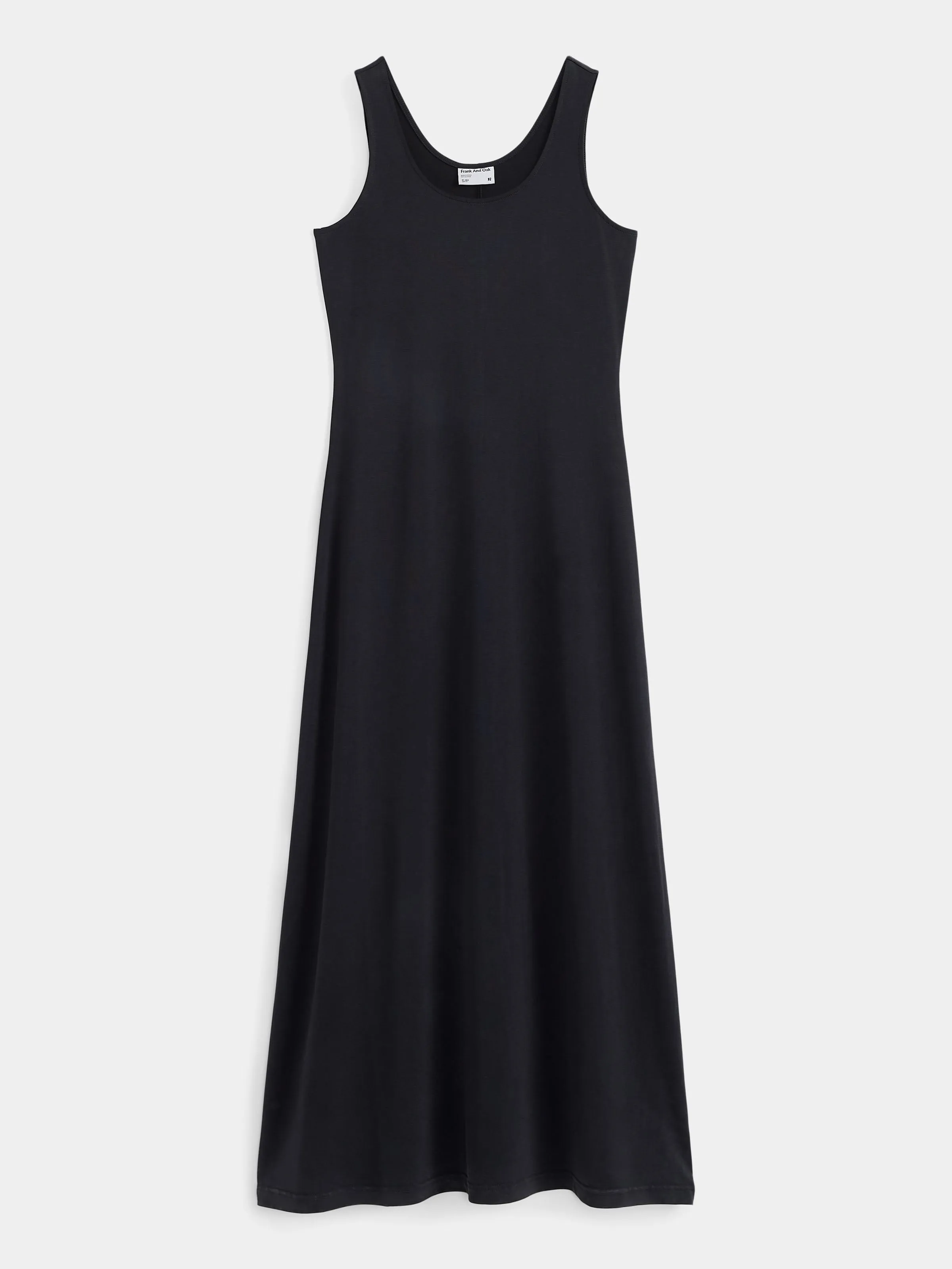 The Fluid Maxi Dress in Black sold by Frank & Oak product image thumbnail 4
