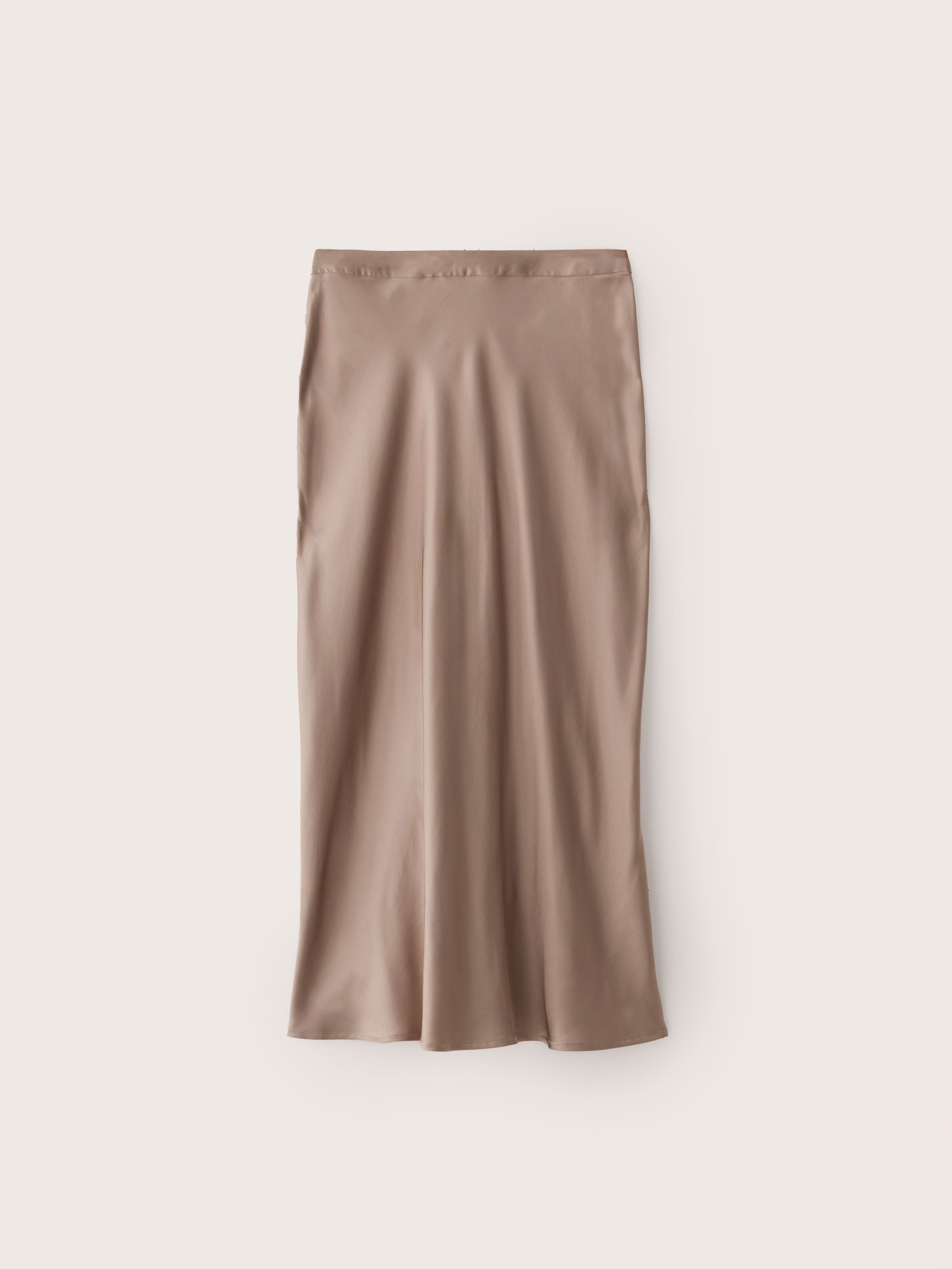 The Satin Midi Skirt in Champagne sold by Frank & Oak product image thumbnail 5