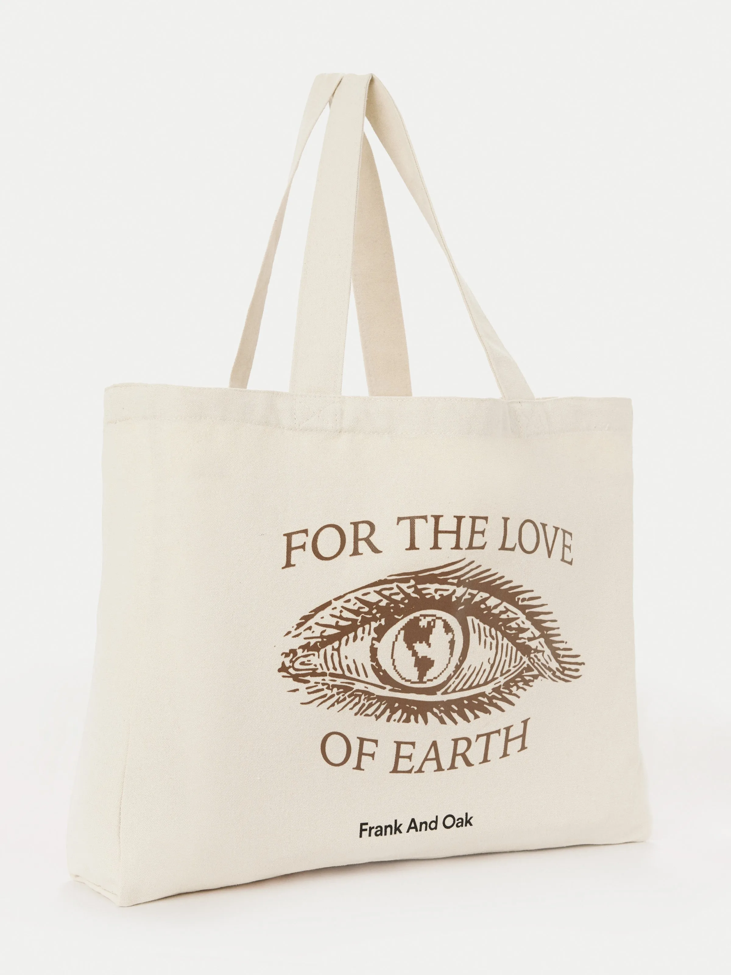 The Earth Day Tote in Natural Light sold by Frank & Oak product image thumbnail 2