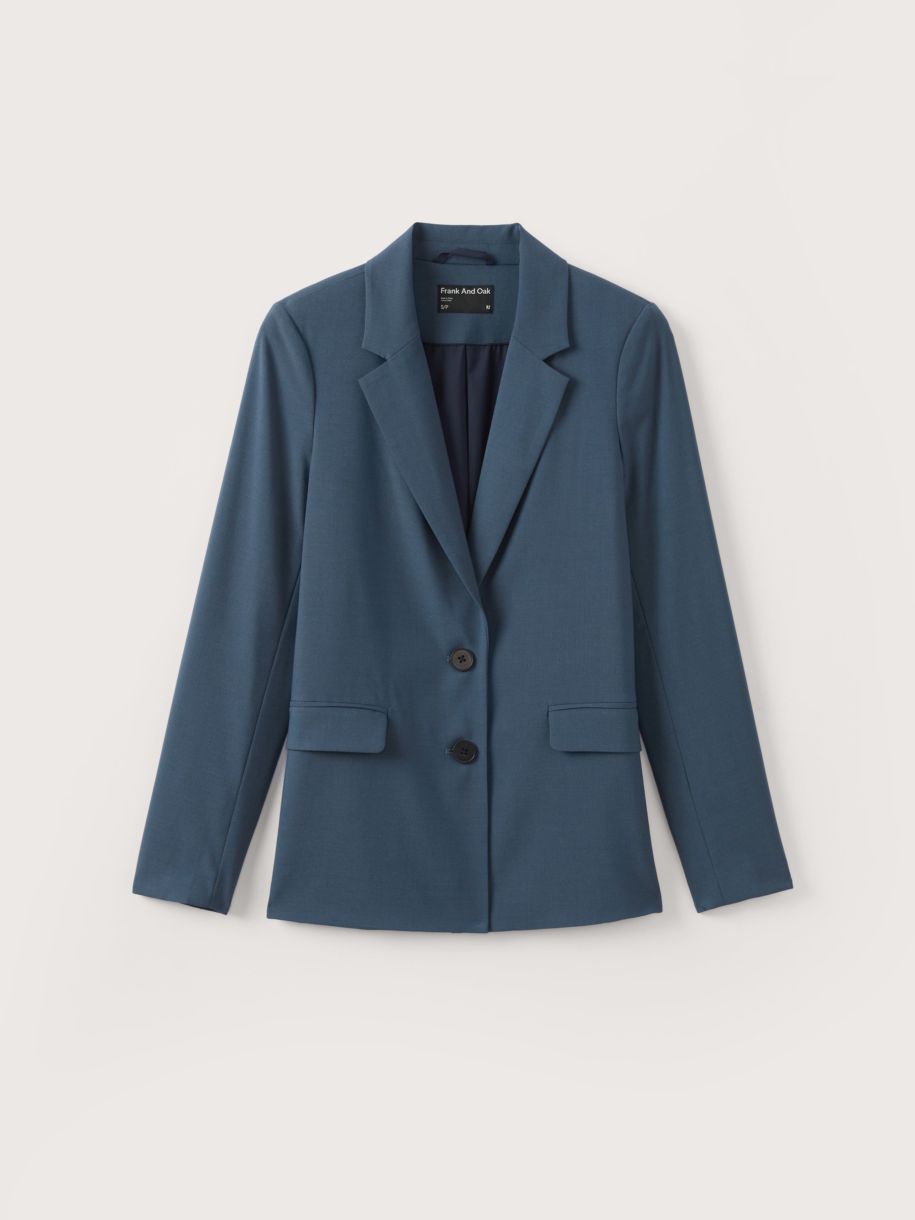 The Classic Blazer in Slate Blue sold by Frank & Oak product image thumbnail 7