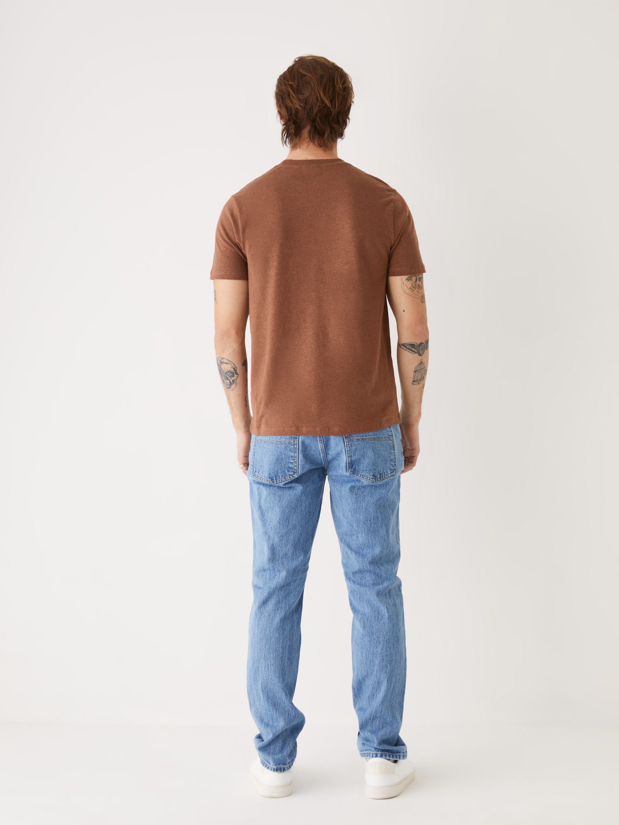 The Hemp Pocket T-Shirt in Tortoise Brown sold by Frank & Oak product image thumbnail 5