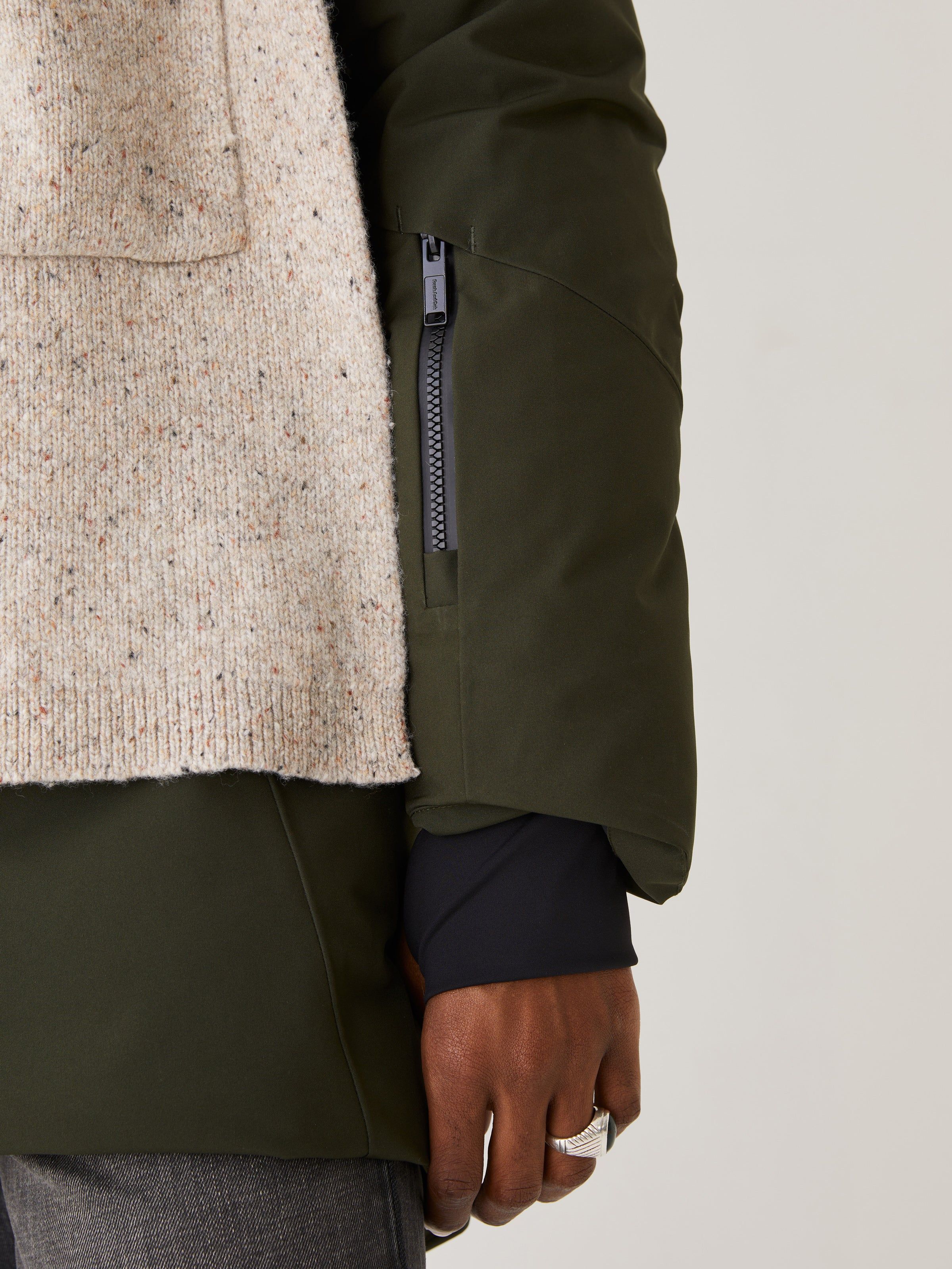 The Capital Parka in Rosin sold by Frank & Oak product image thumbnail 9