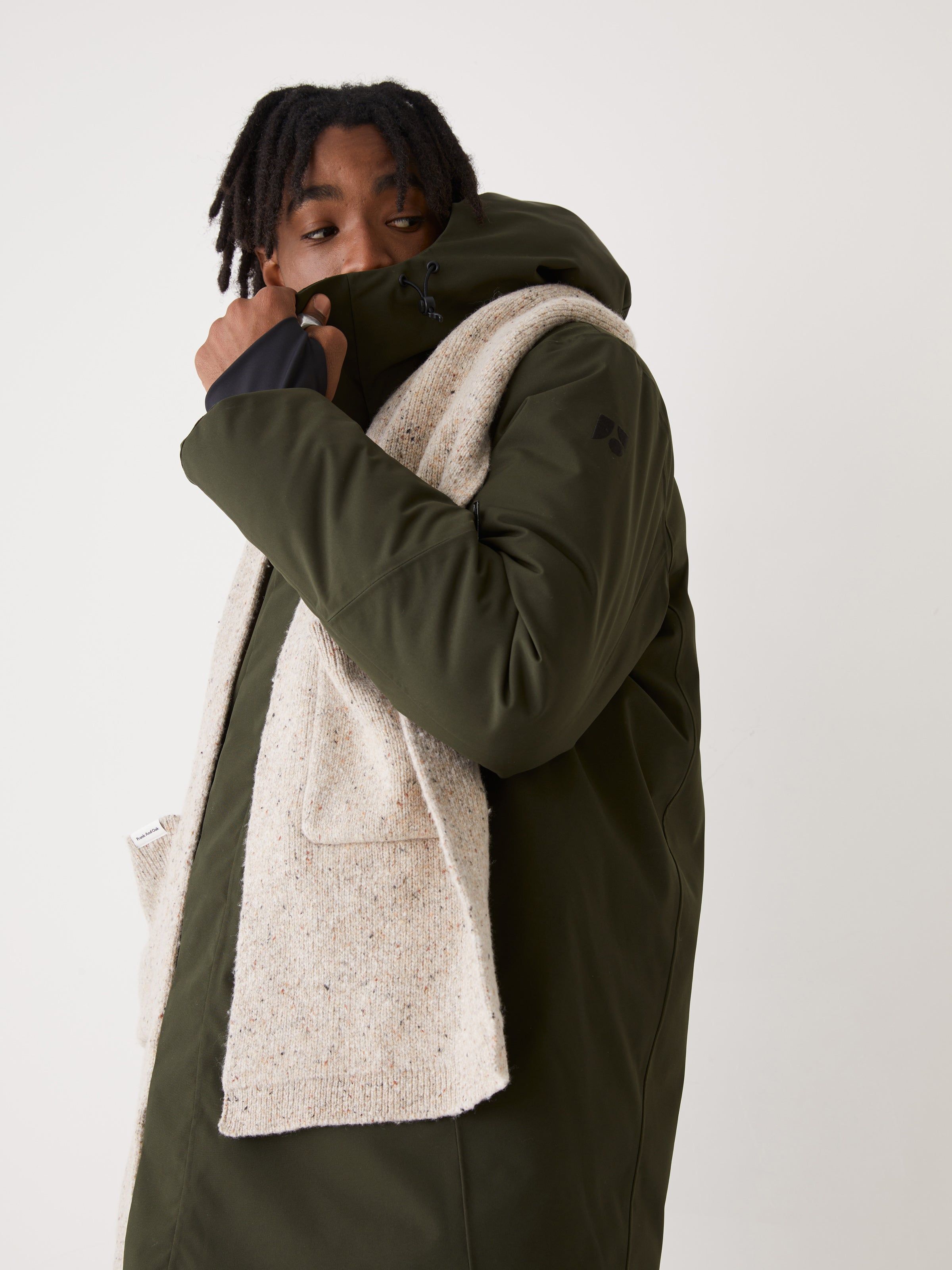 The Capital Parka in Rosin sold by Frank & Oak product image thumbnail 8