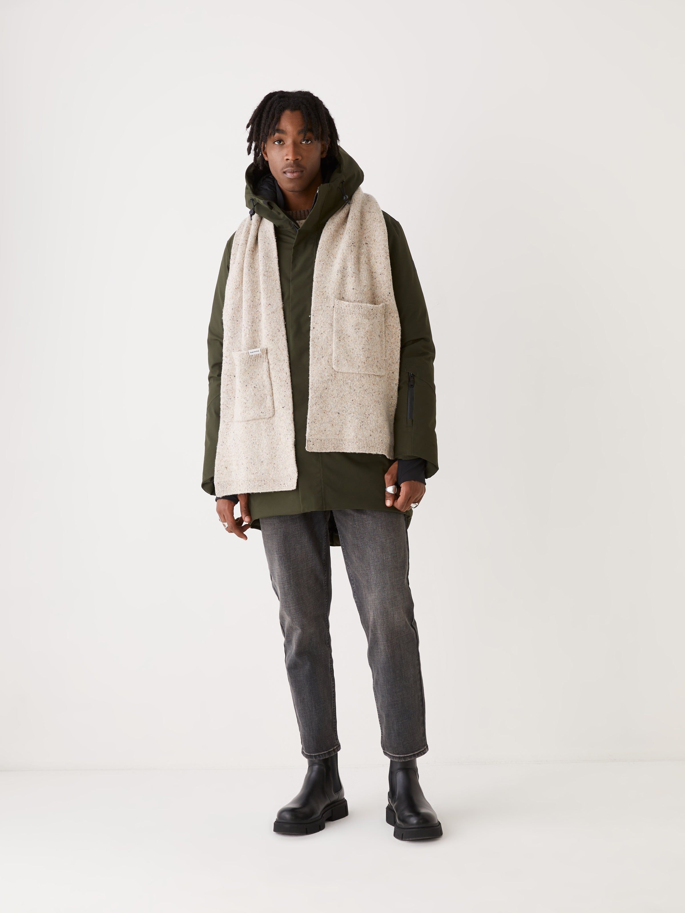 The Capital Parka in Rosin sold by Frank & Oak product image thumbnail 7