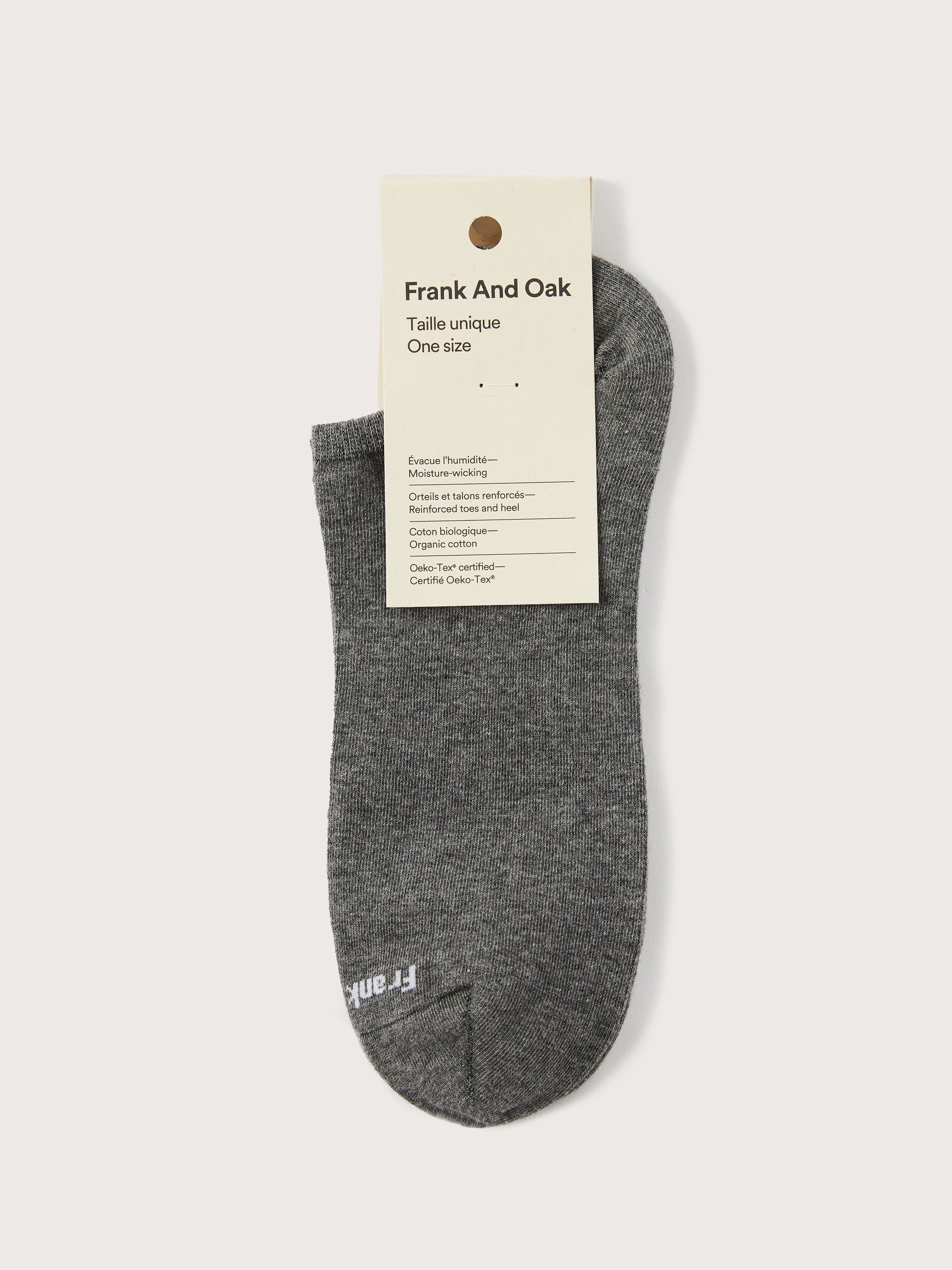 Ankle Length Socks in Grey sold by Frank & Oak product image thumbnail 2