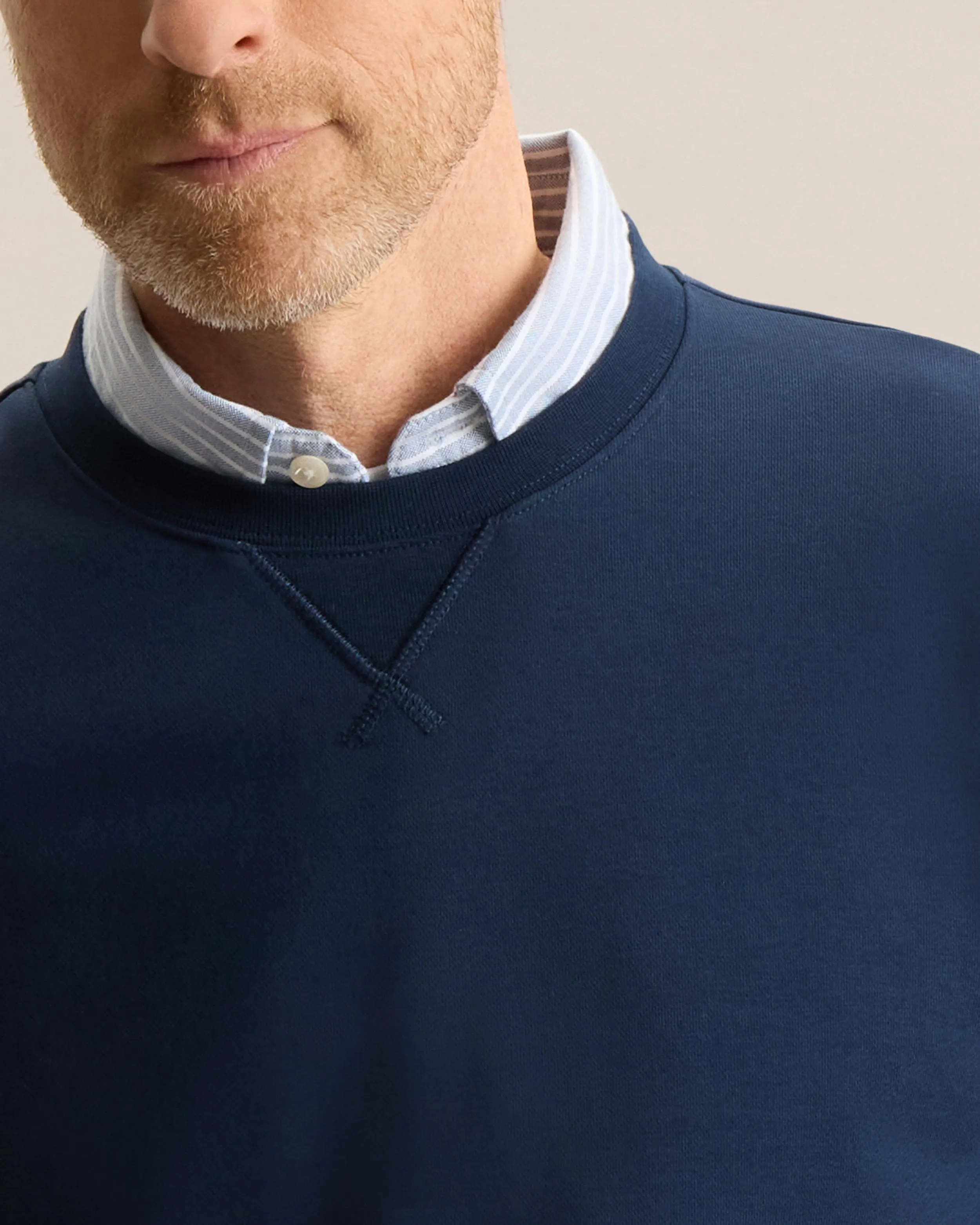 ESSENTIAL CREW SWEATSHIRT sold by Frank & Oak product image thumbnail 4