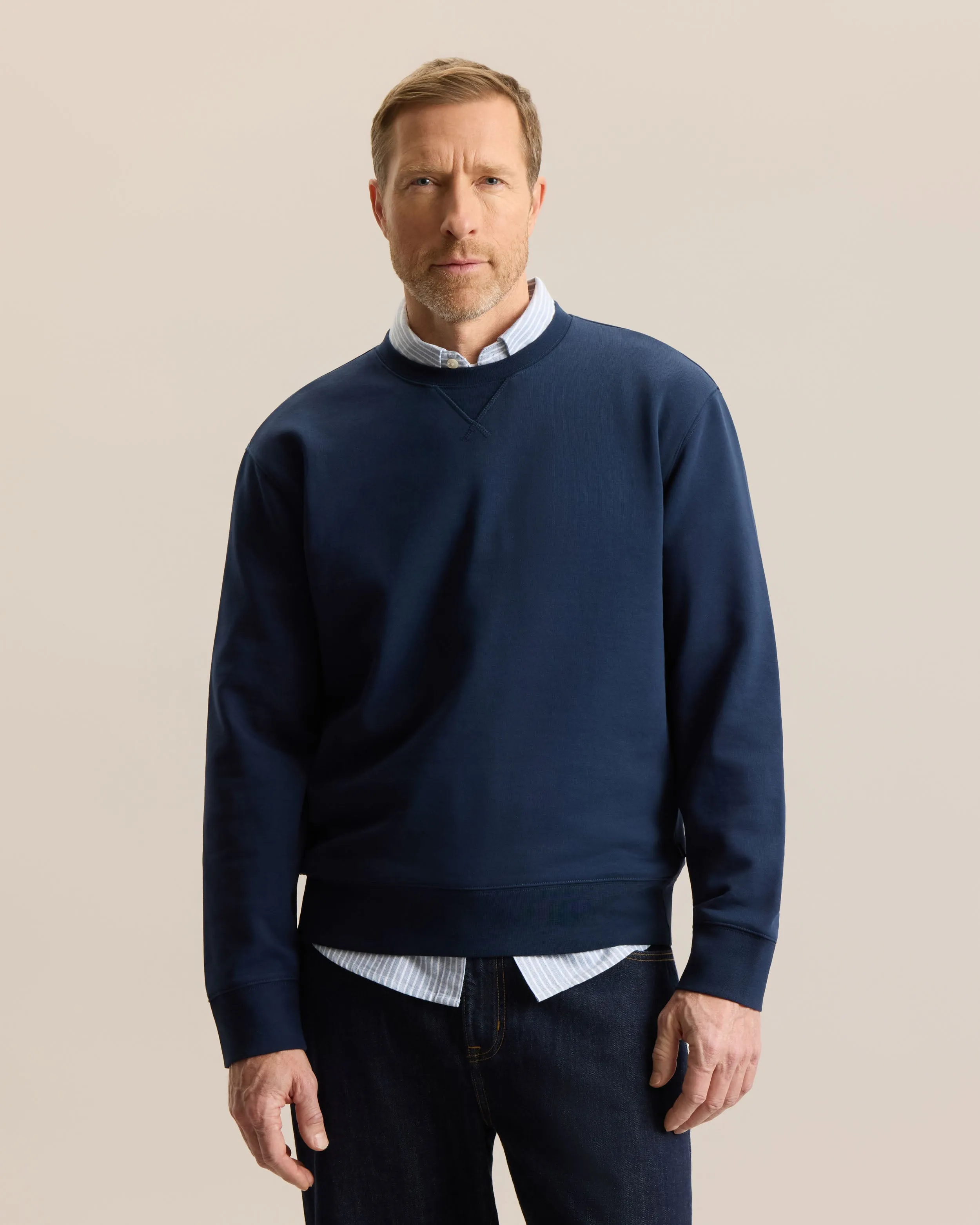 ESSENTIAL CREW SWEATSHIRT sold by Frank & Oak