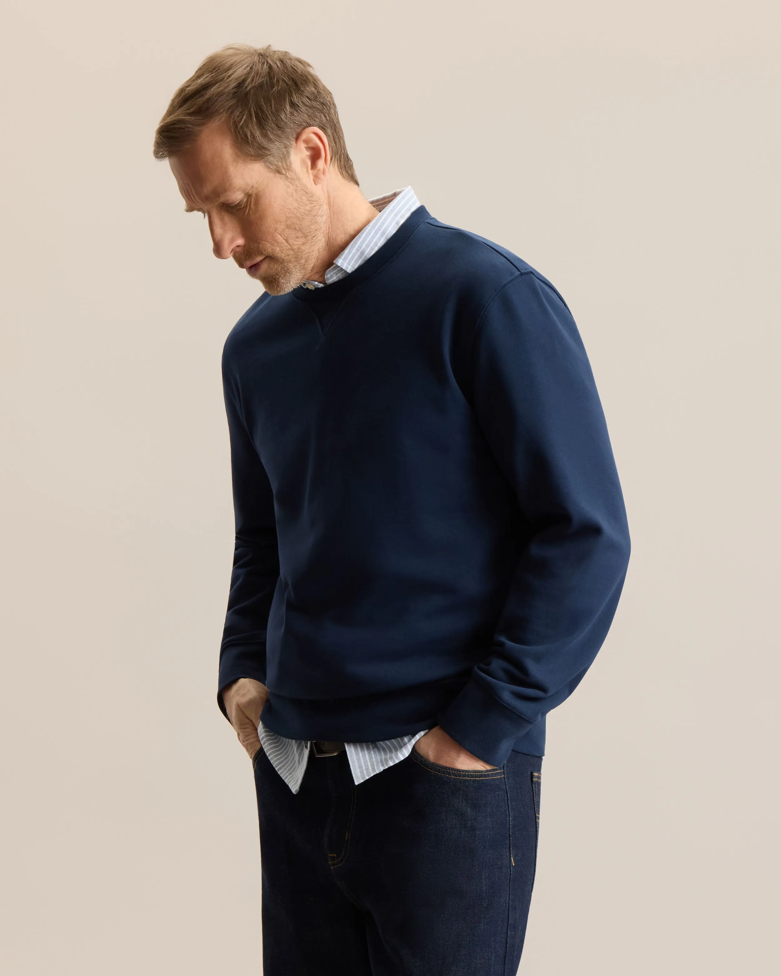 ESSENTIAL CREW SWEATSHIRT sold by Frank & Oak product image thumbnail 3