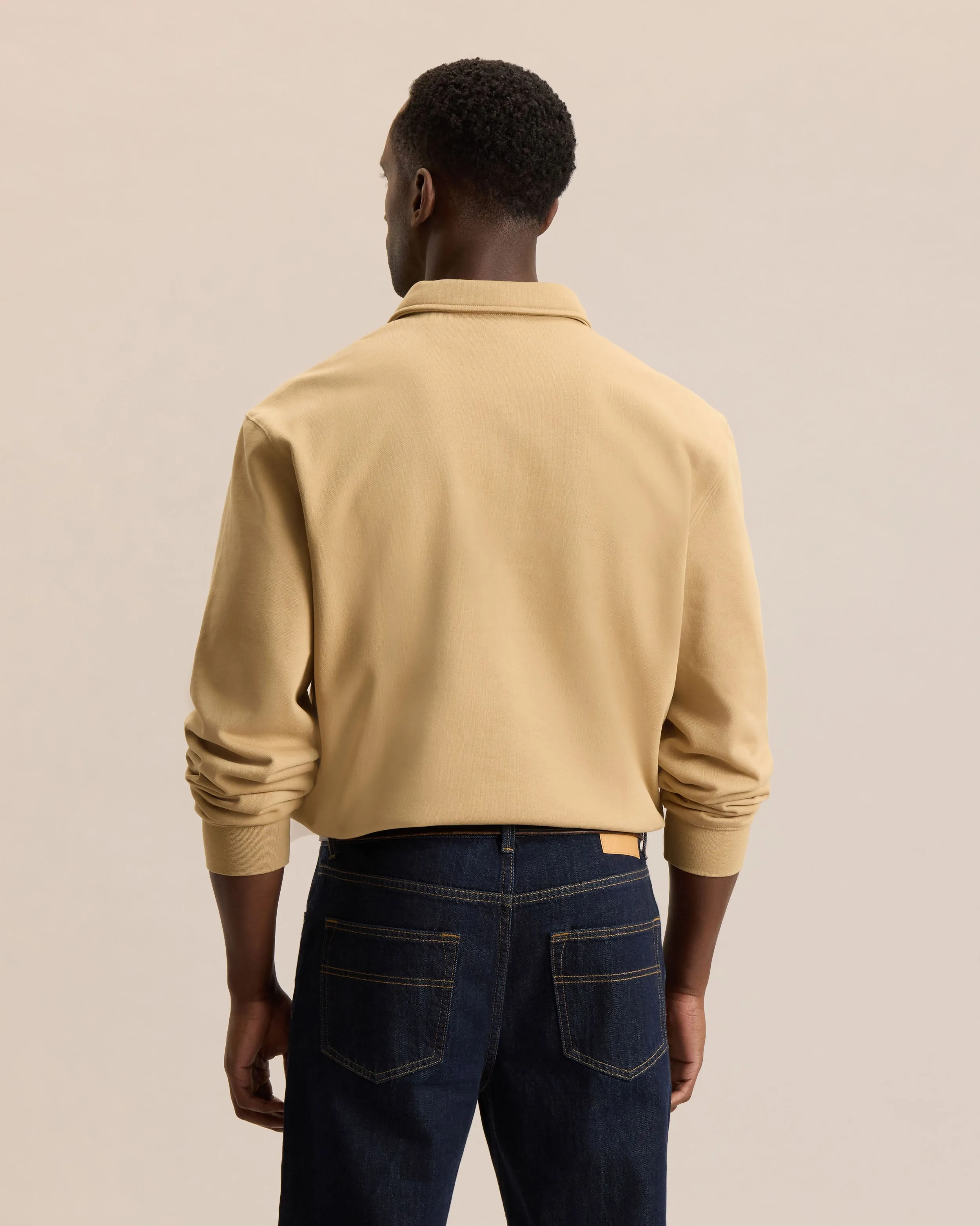 ESSENTIAL QUARTER ZIP SWEATSHIRT sold by Frank & Oak product image thumbnail 4