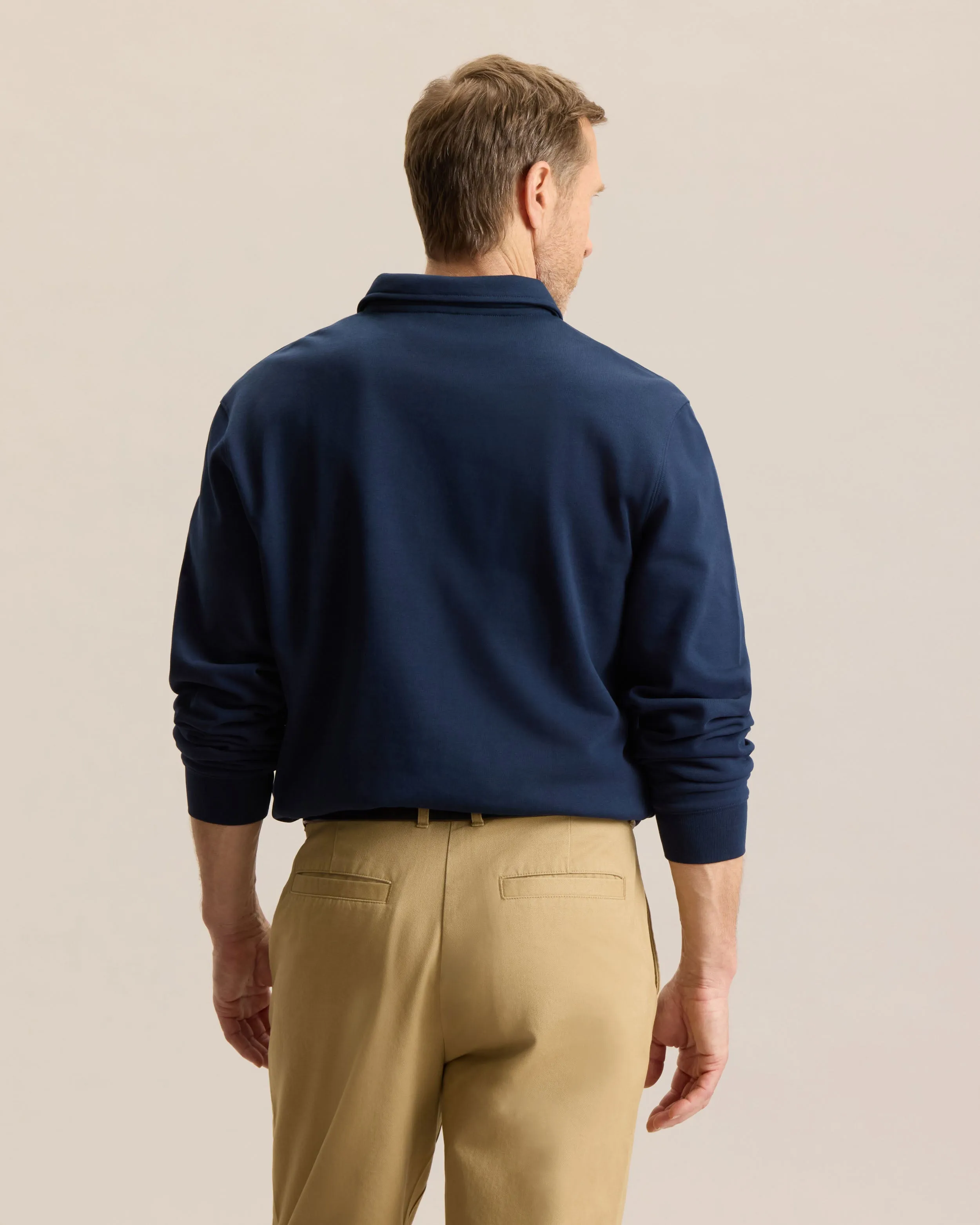 ESSENTIAL QUARTER ZIP SWEATSHIRT sold by Frank & Oak product image thumbnail 3
