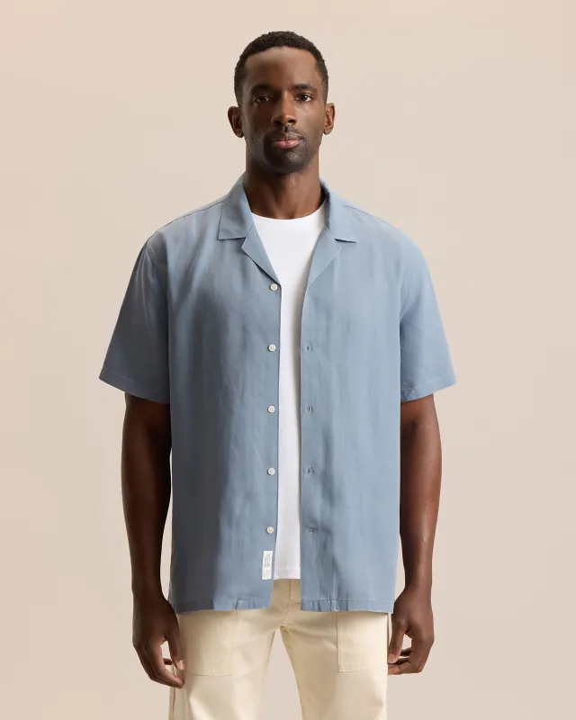 TENCEL™ LYOCELL RESORT SHIRT made by Frank & Oak