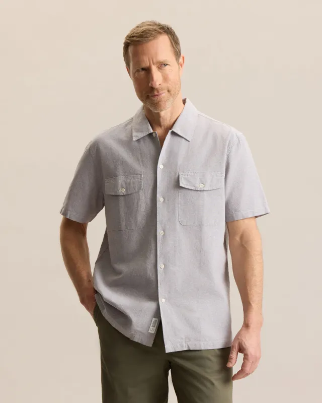 LINEN CHAMBRAY SHIRT sold by Frank & Oak