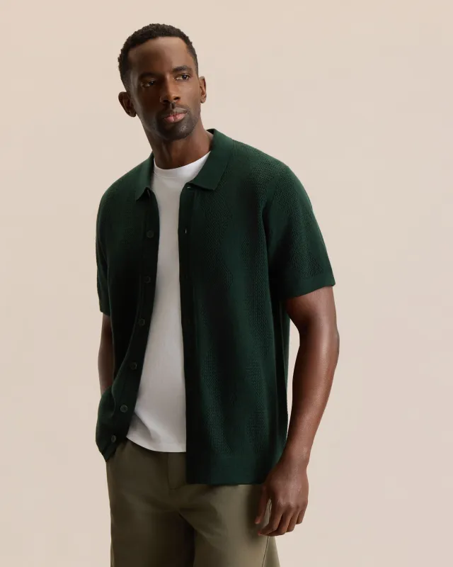 PATTERN KNIT SHIRT made by Frank & Oak