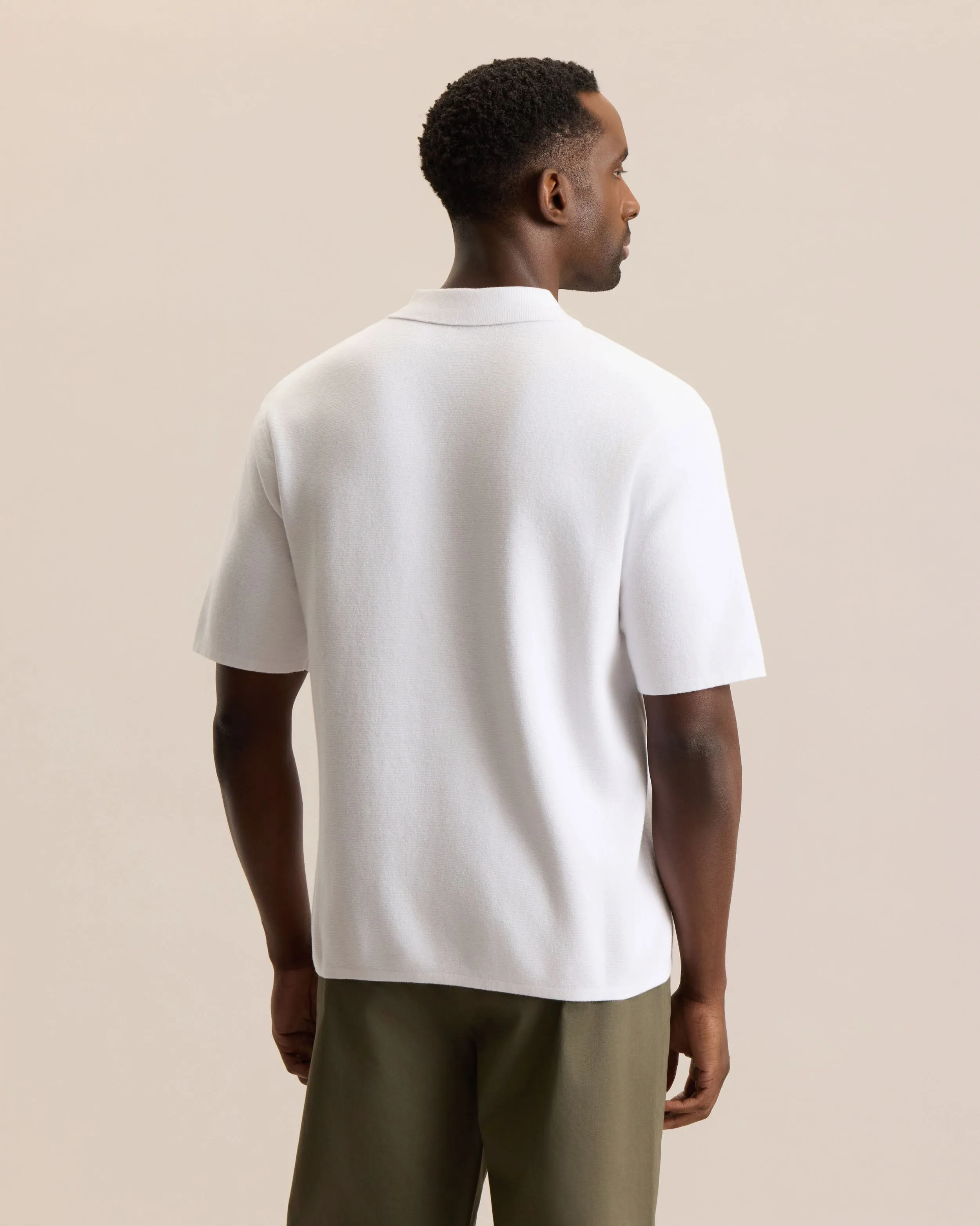 MILANO KNIT POLO sold by Frank & Oak product image thumbnail 3