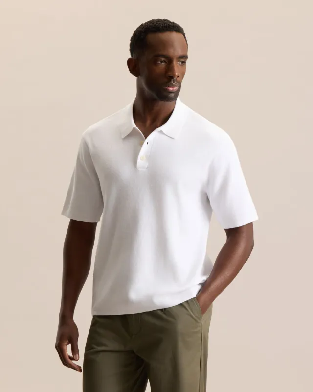 MILANO KNIT POLO made by Frank & Oak