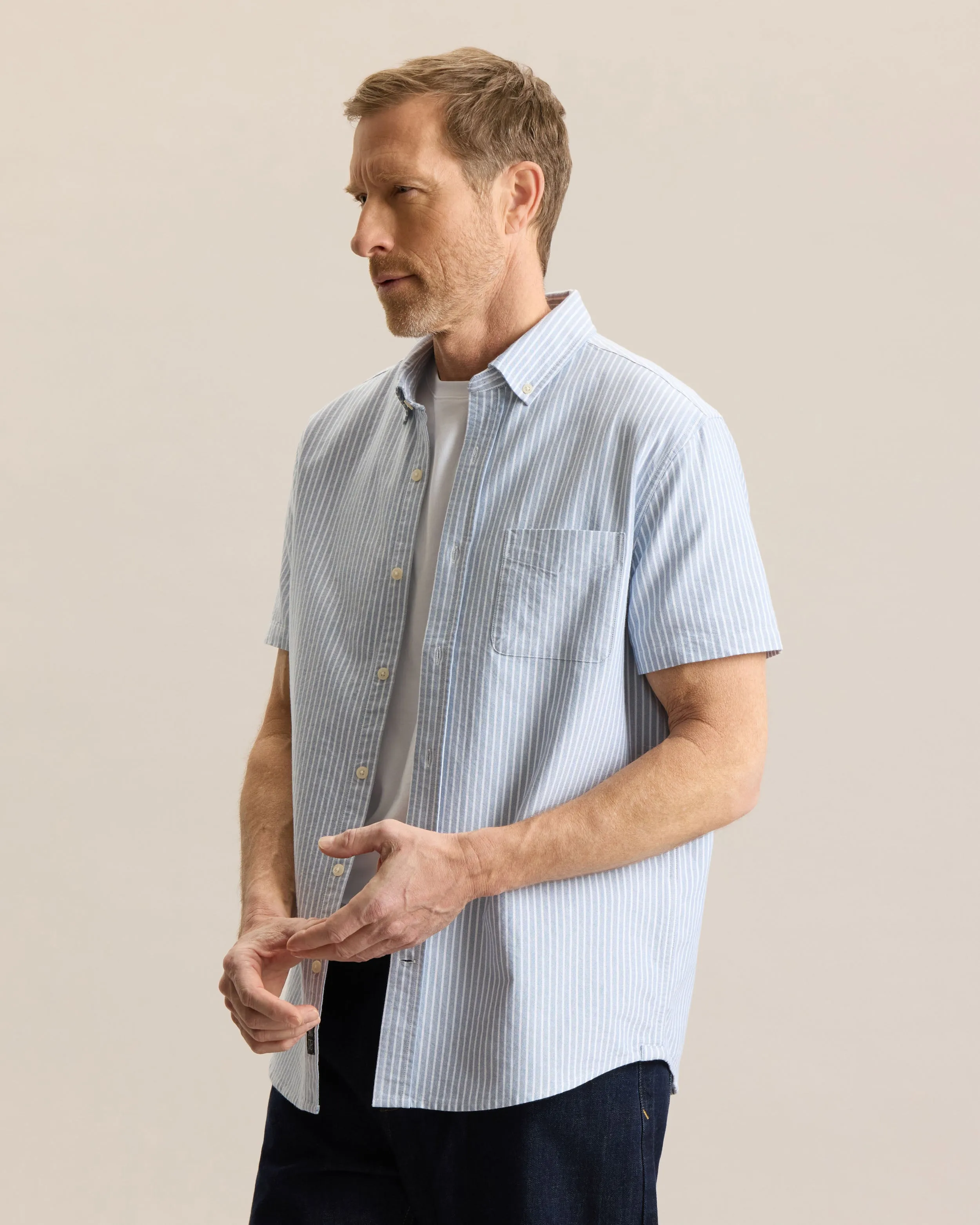 JASPER SHIRT - SHORT SLEEVE sold by Frank & Oak product image thumbnail 3
