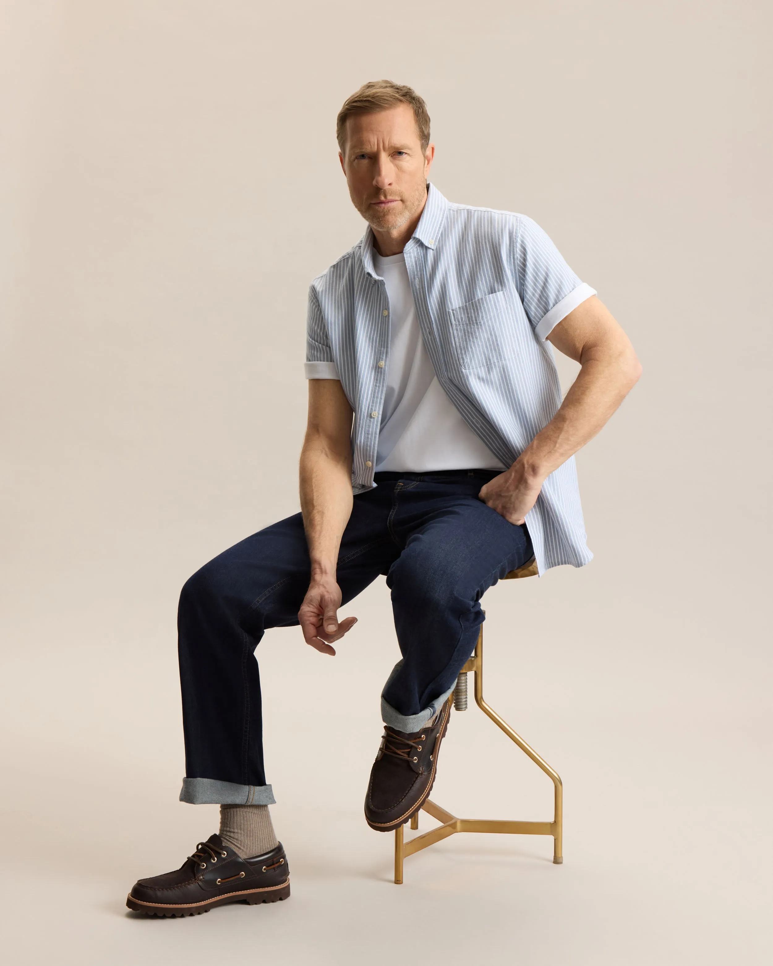 JASPER SHIRT - SHORT SLEEVE sold by Frank & Oak