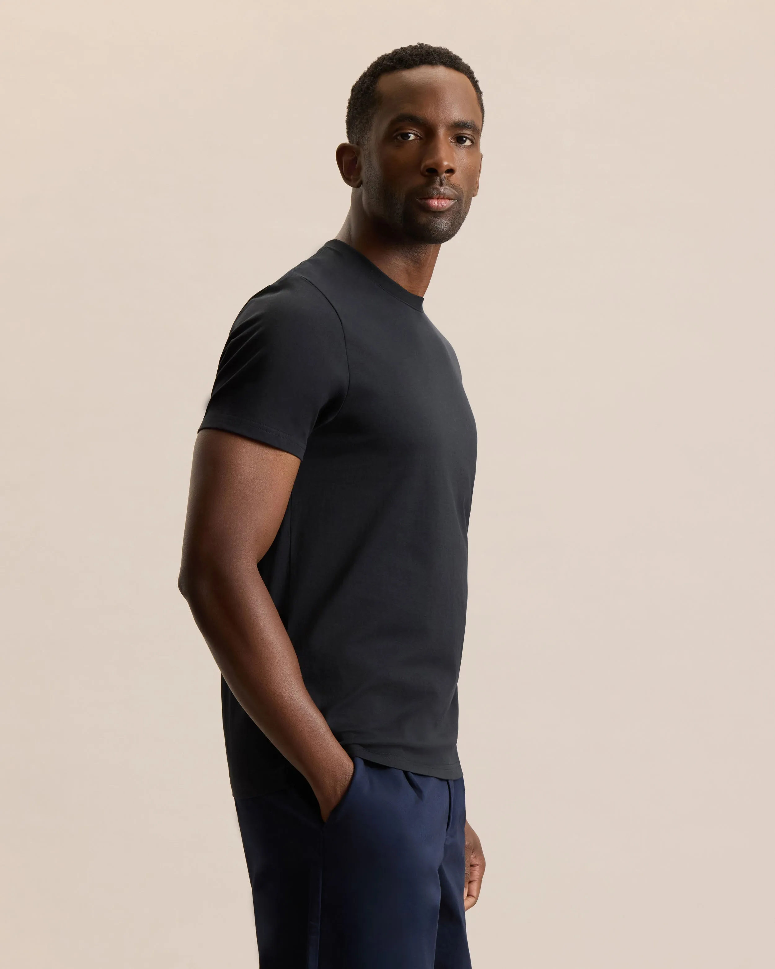 ESSENTIAL SLIM TEE sold by Frank & Oak product image thumbnail 2