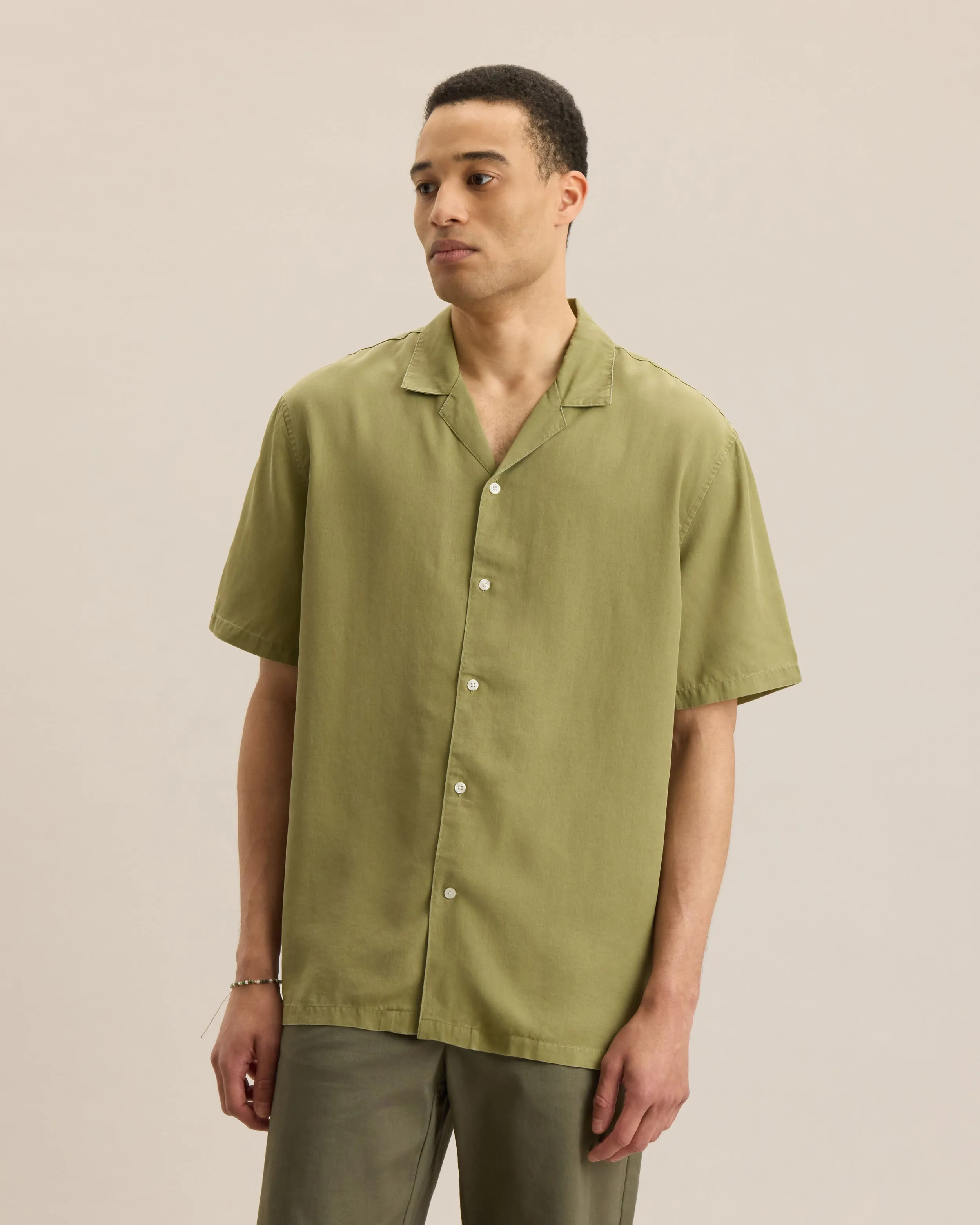 TENCEL™ LYOCELL RESORT SHIRT sold by Frank & Oak