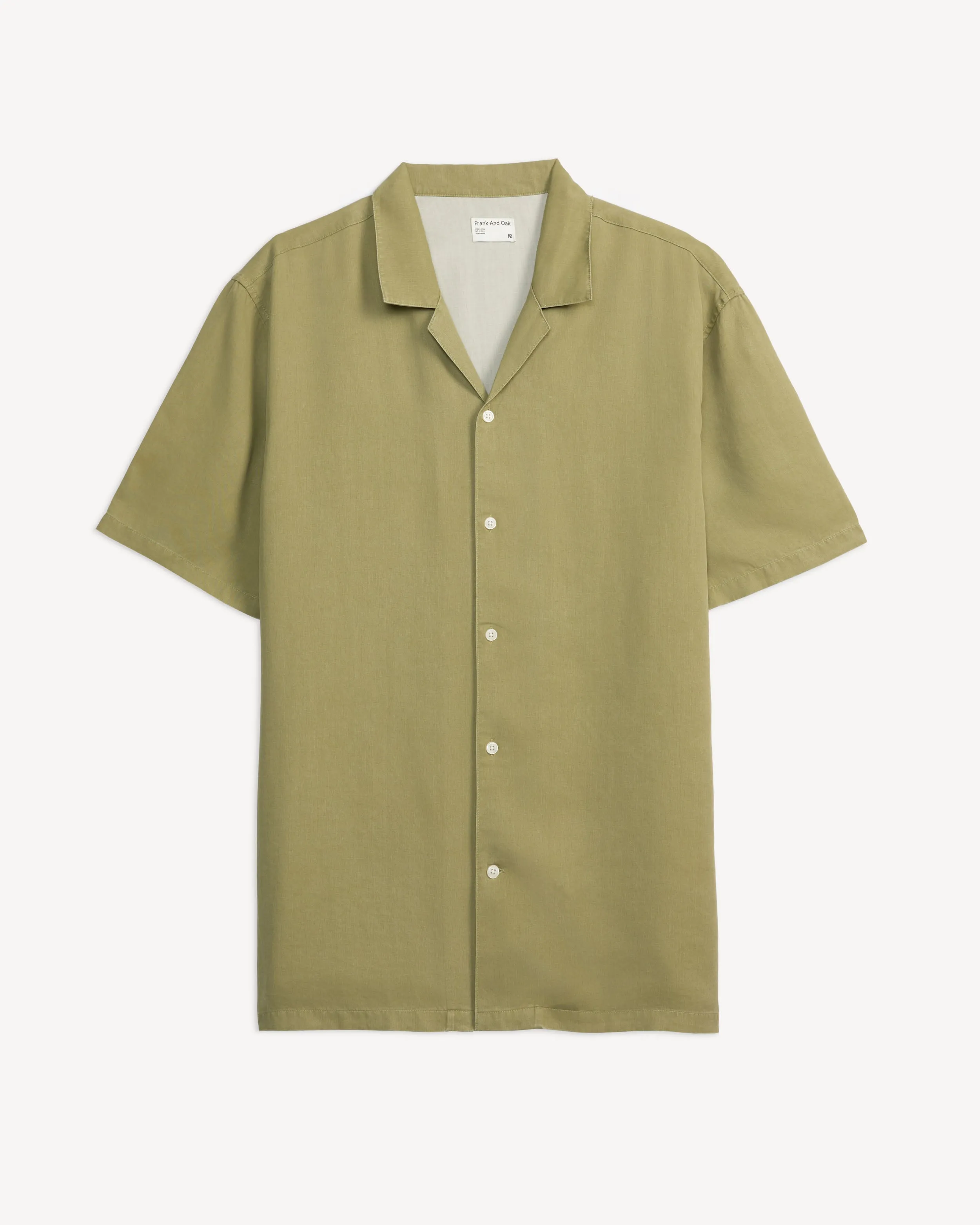 TENCEL™ LYOCELL RESORT SHIRT sold by Frank & Oak product image thumbnail 5