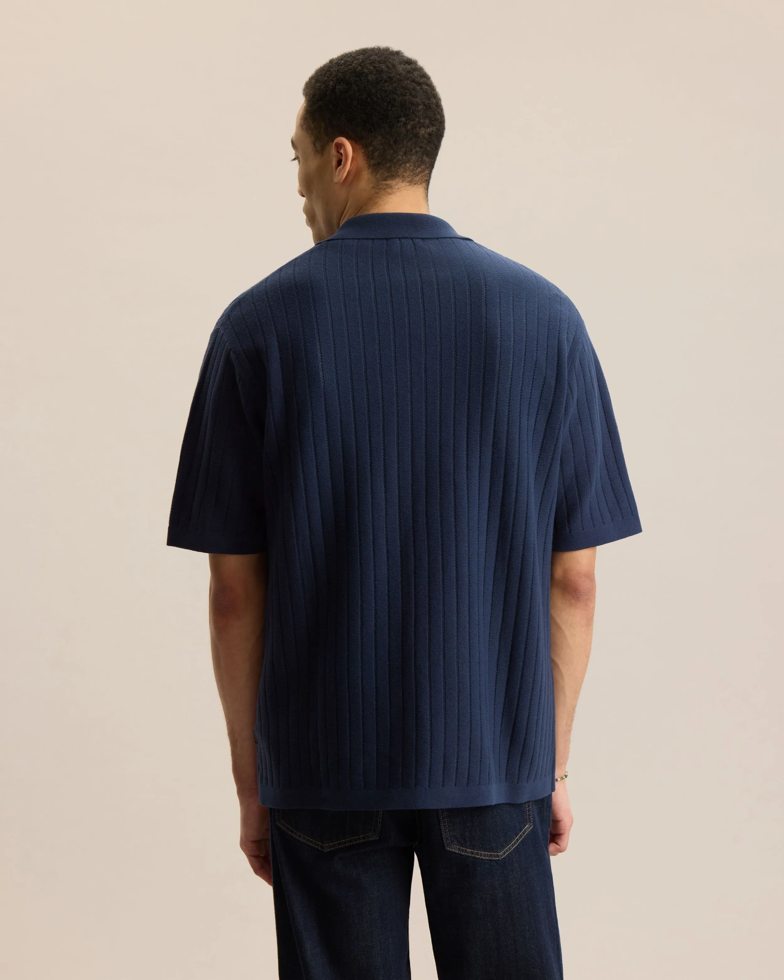 DROP-NEEDLE KNIT SHIRT sold by Frank & Oak product image thumbnail 4