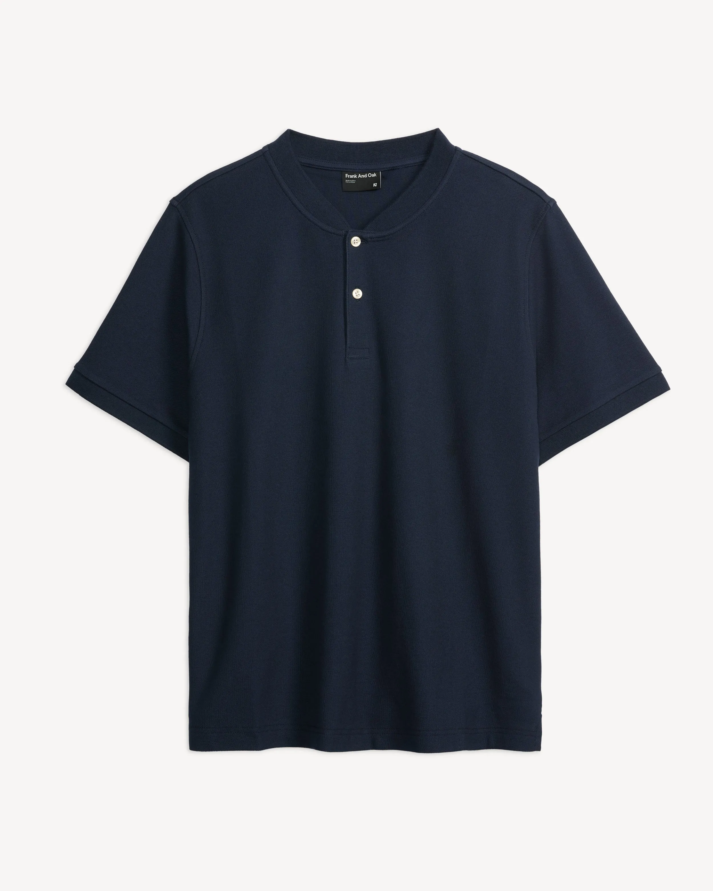 PIQUE HENLEY sold by Frank & Oak product image thumbnail 5