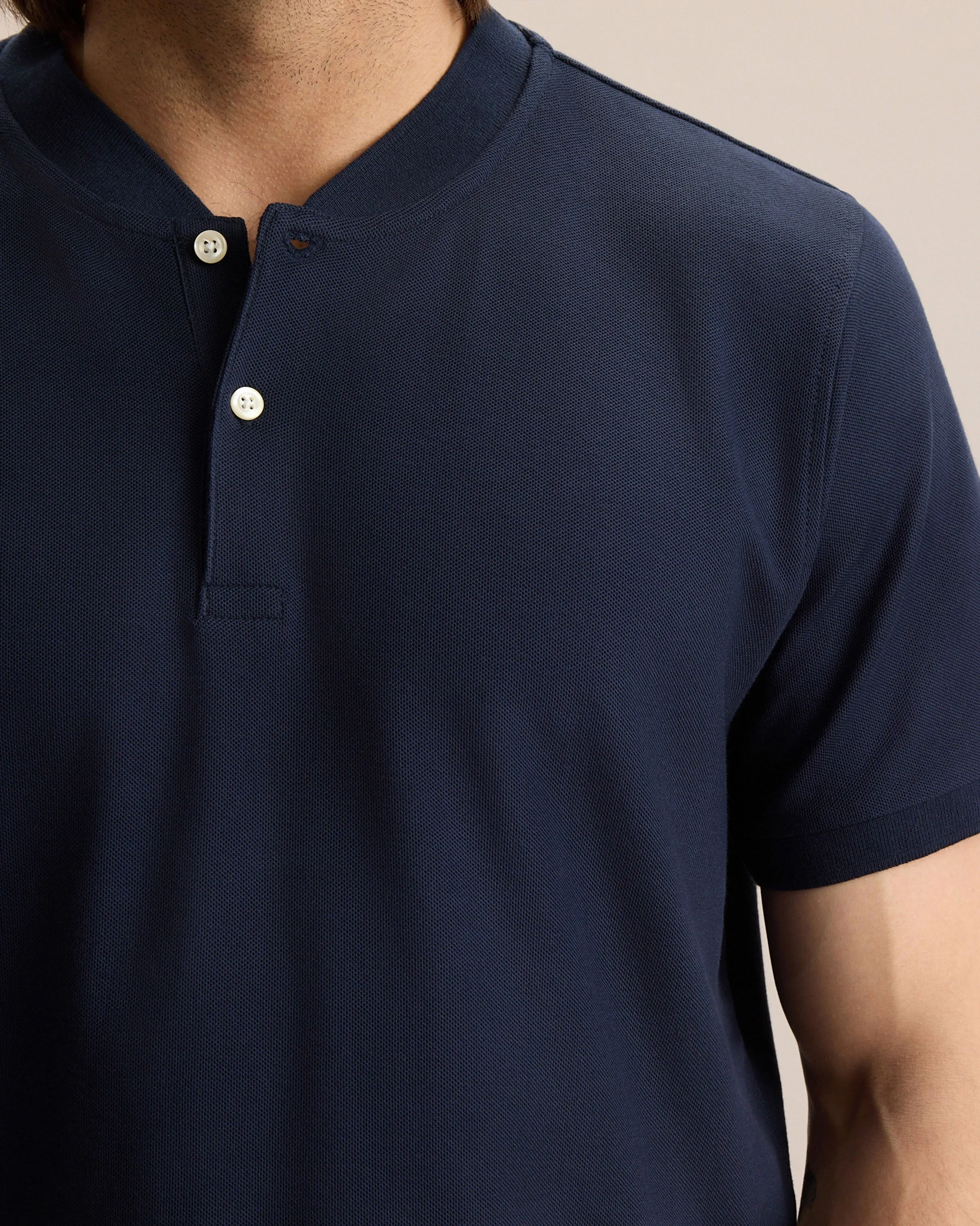 PIQUE HENLEY sold by Frank & Oak product image thumbnail 4