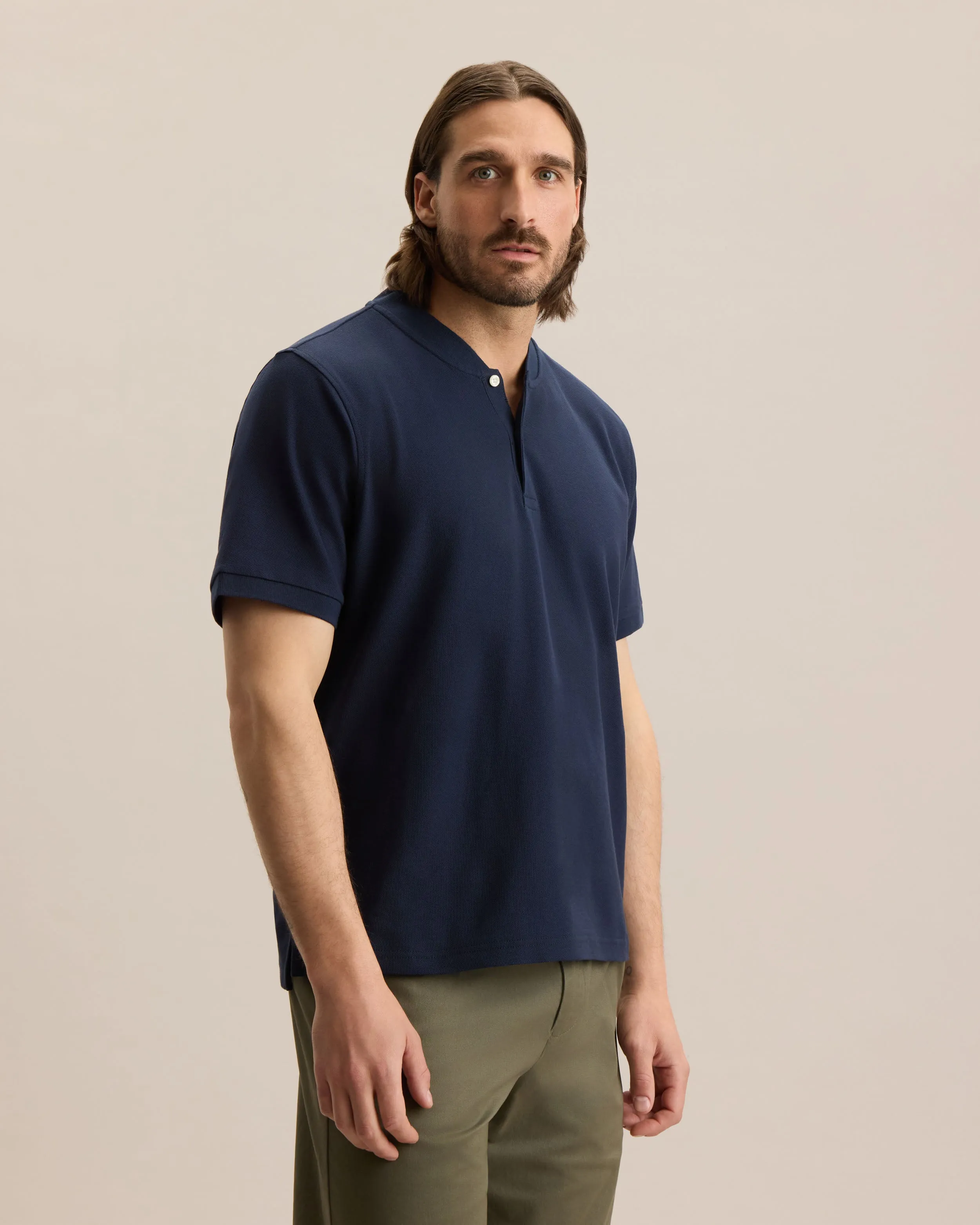 PIQUE HENLEY sold by Frank & Oak product image thumbnail 2