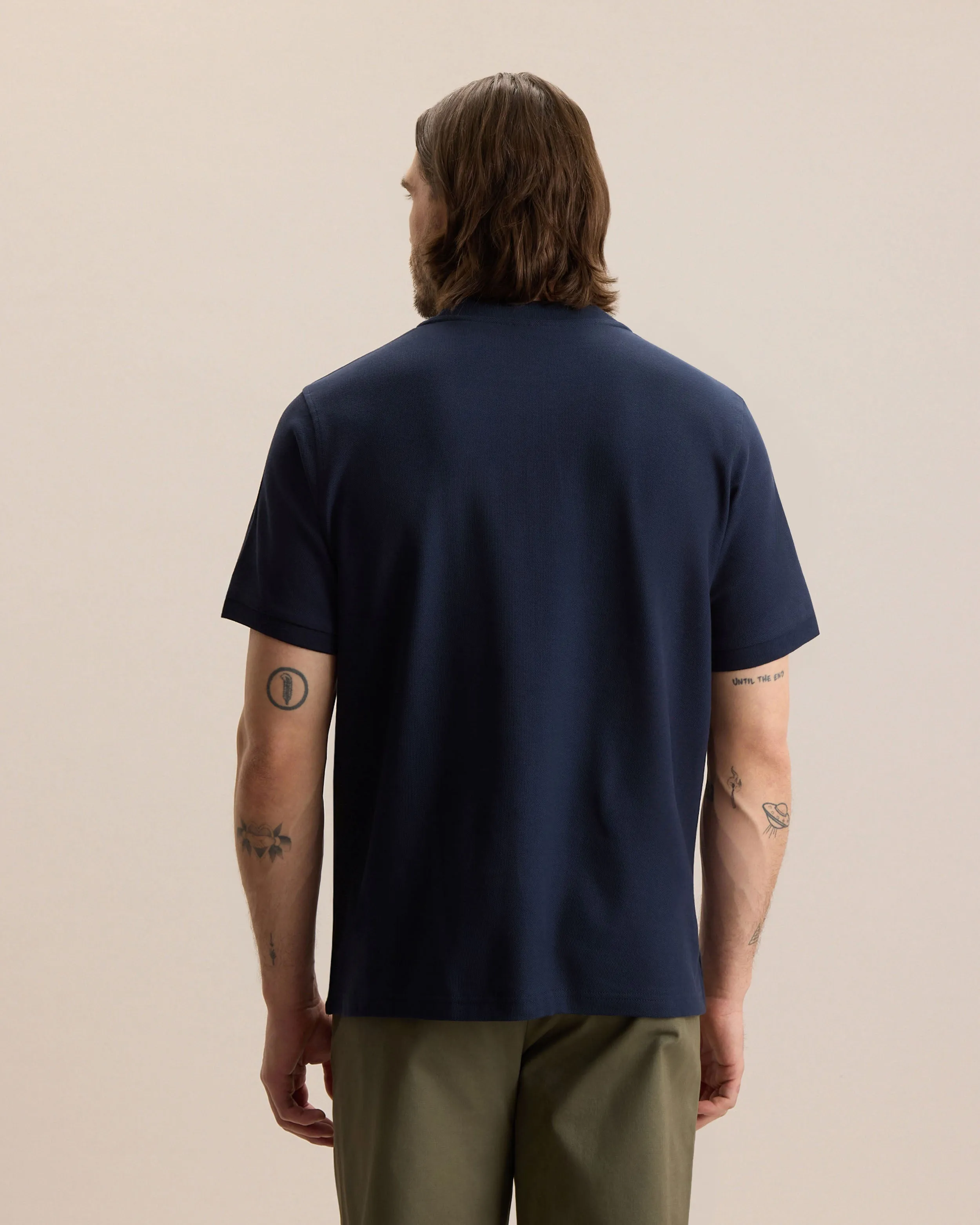 PIQUE HENLEY sold by Frank & Oak product image thumbnail 3
