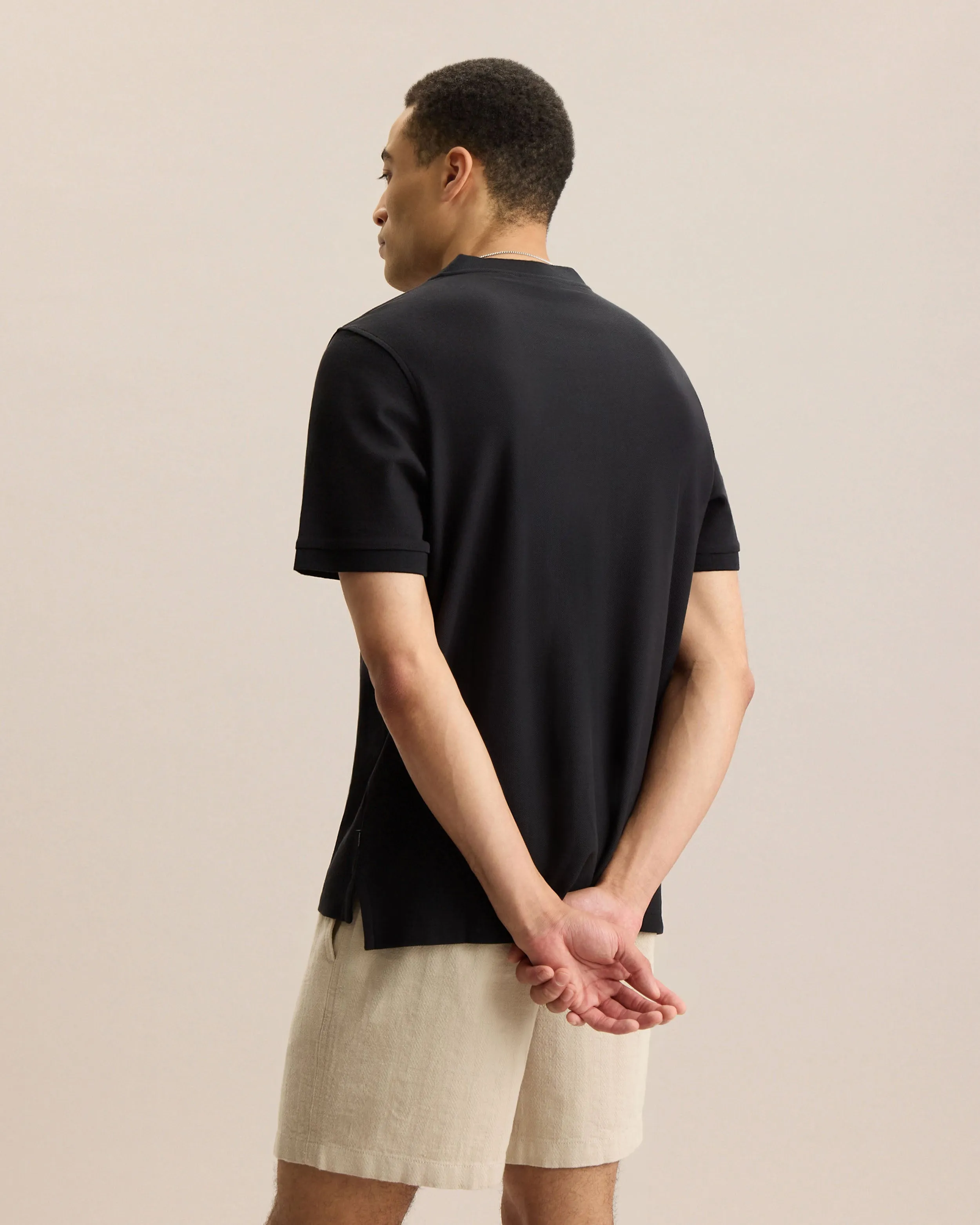 PIQUE HENLEY sold by Frank & Oak product image thumbnail 3