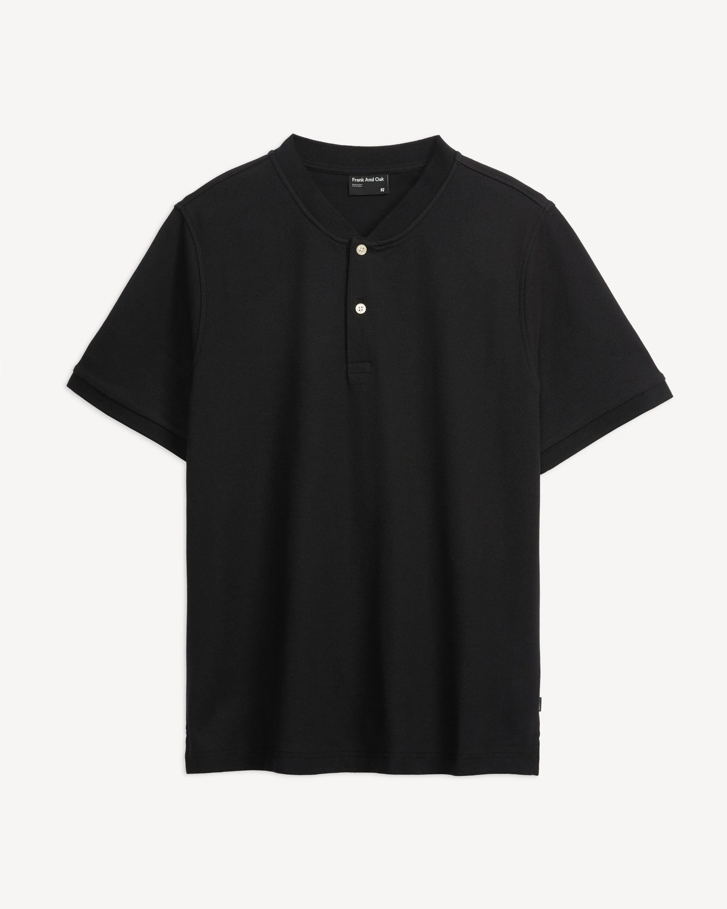 PIQUE HENLEY sold by Frank & Oak product image thumbnail 5