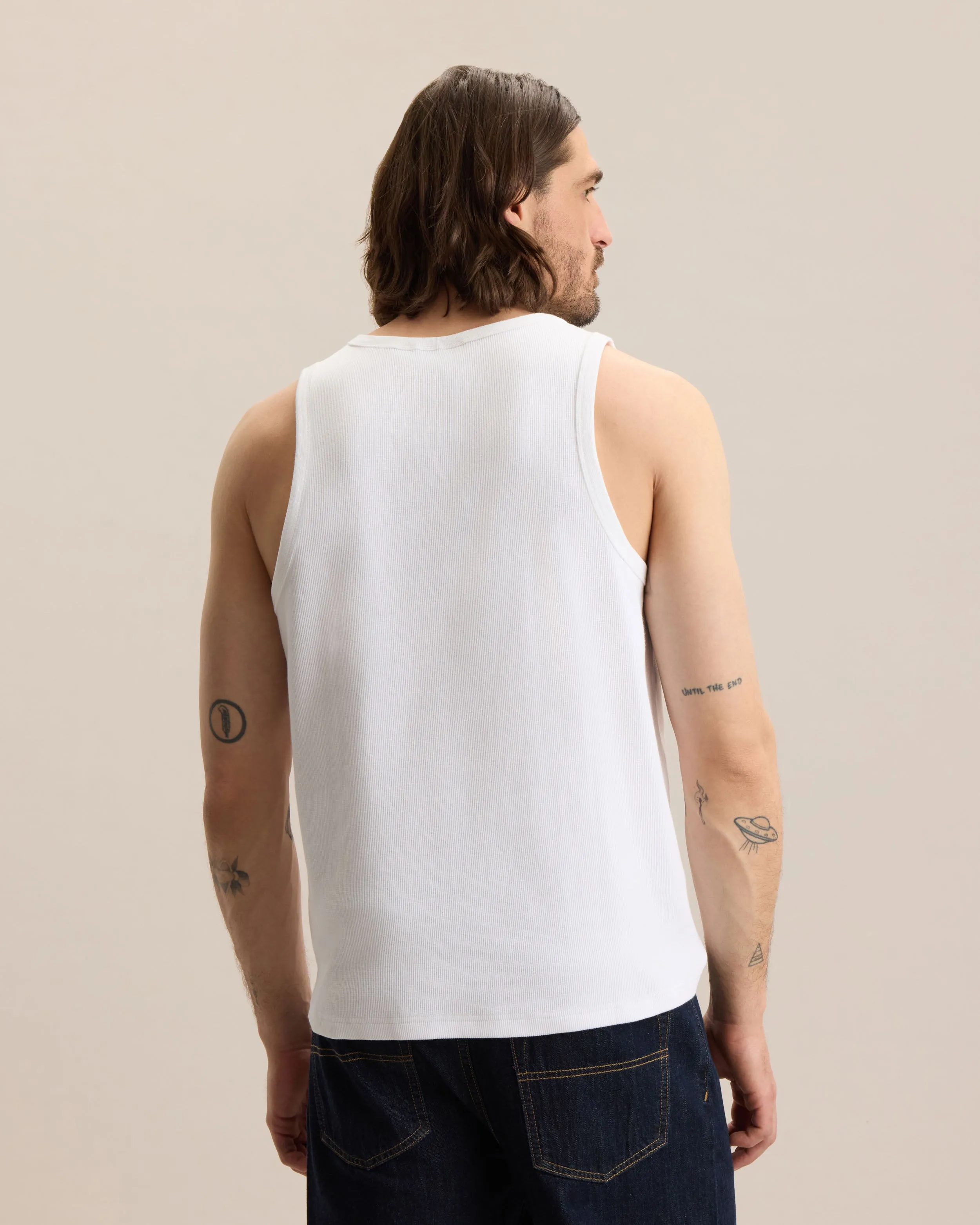 ESSENTIAL RIBBED TANK sold by Frank & Oak product image thumbnail 3